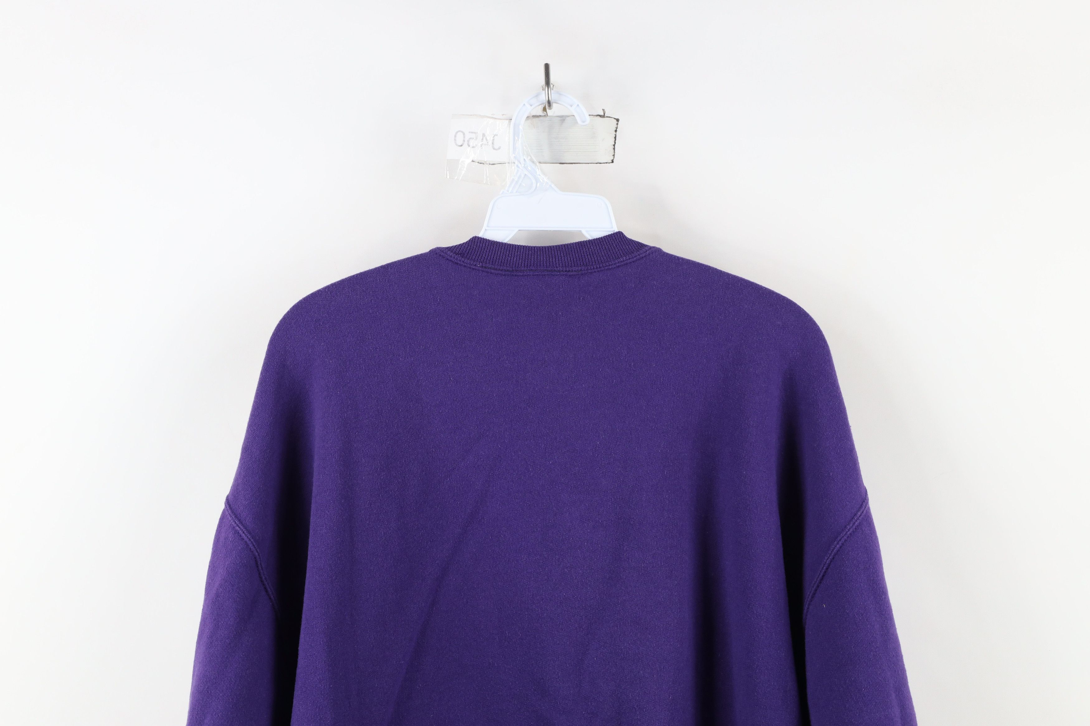 Vintage Vintage 90s Streetwear Cat Kitten Flower Crewneck Sweatshirt Size L / US 10 / IT 46 - 11 Thumbnail