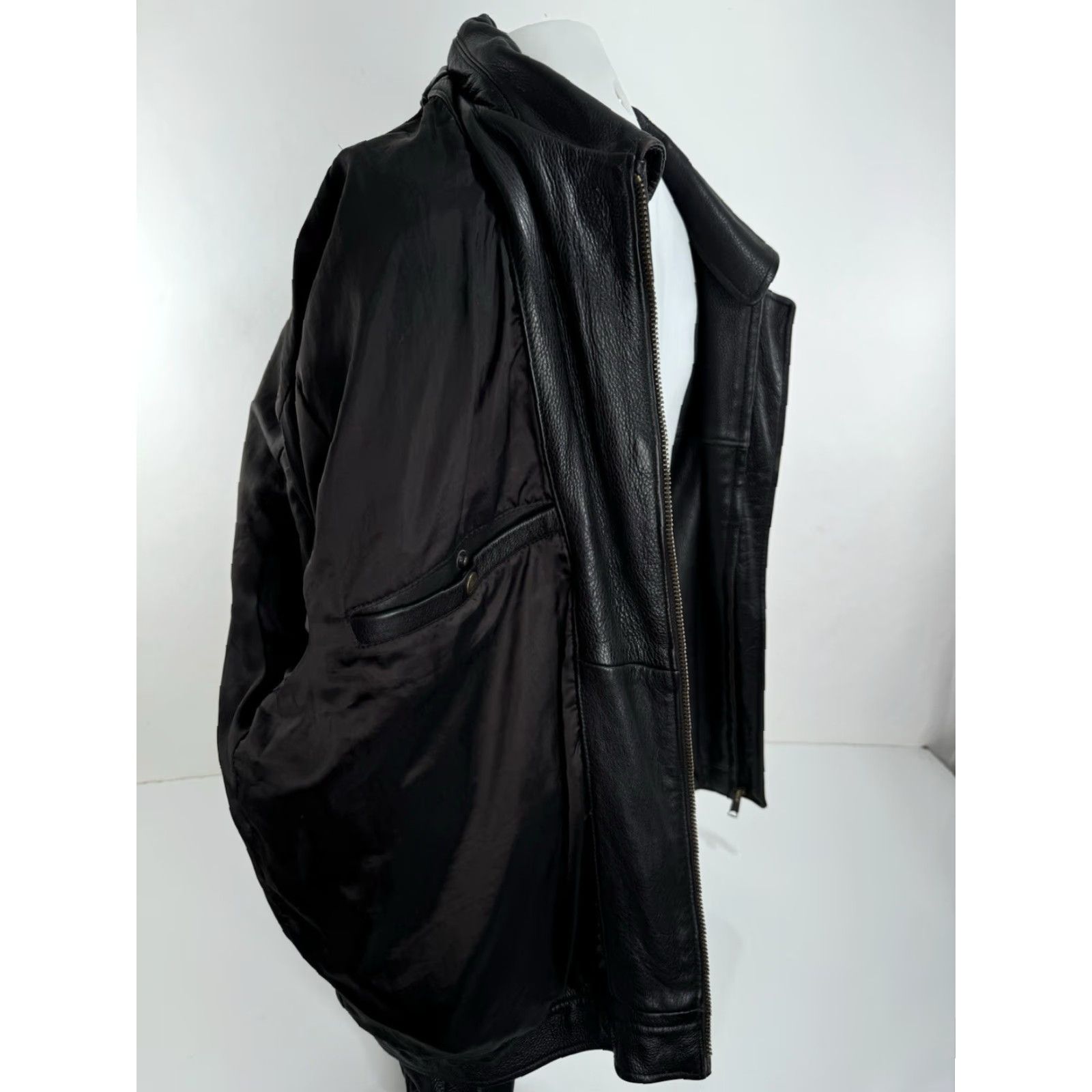 Eddie Bauer EDDIE BAUER JOURNEYMAN LEATHER XL Bomber Jacket Heavy Duty Flight Jacket Mens Size US XL / EU 56 / 4 - 7 Thumbnail