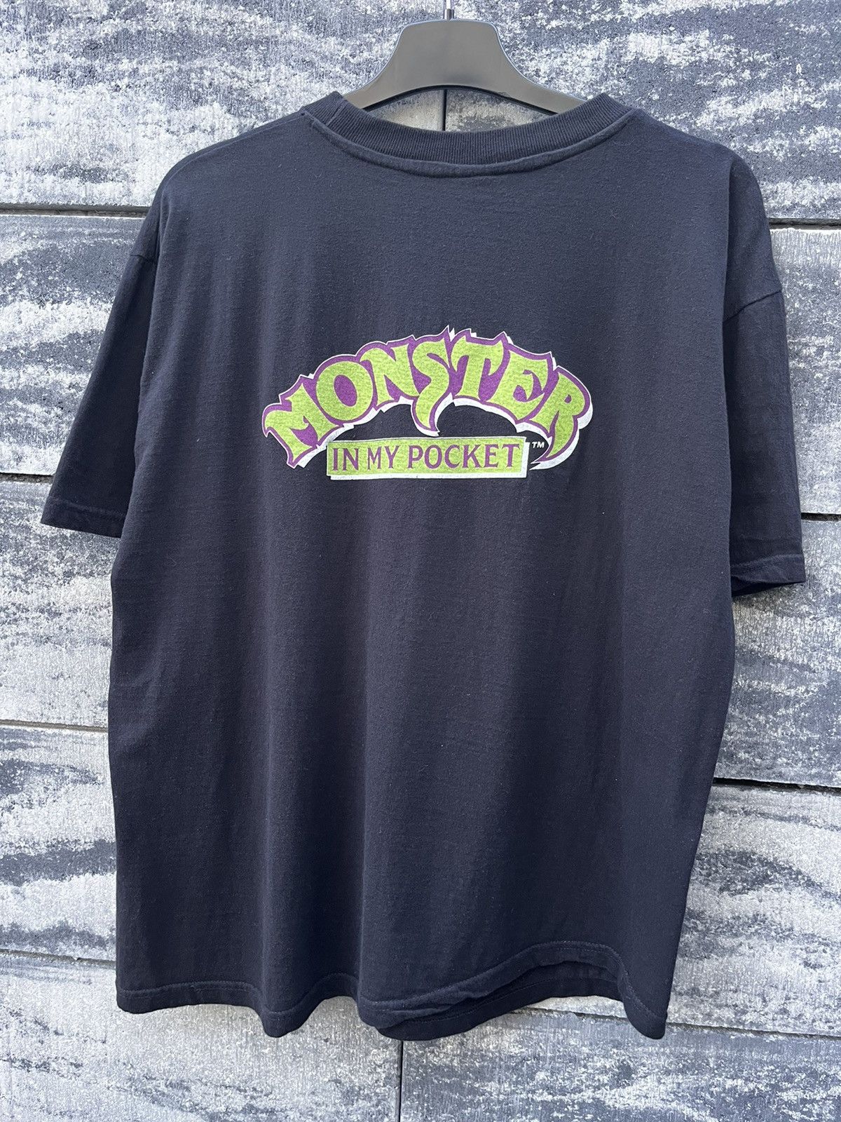 Vintage ‼️1991 VINTAGE VERY RARE Y2K MONSTER IN MY POCKET GRAPHIC 90S Size US L / EU 52-54 / 3 - 7 Thumbnail