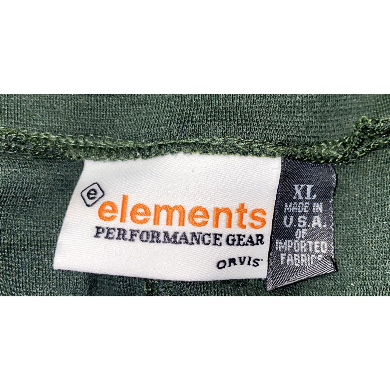 Orvis Orvis Elements Jacket 1/2 Zip Mens XL Green USA Made Vintage No Size US XL / EU 56 / 4 - 6 Thumbnail
