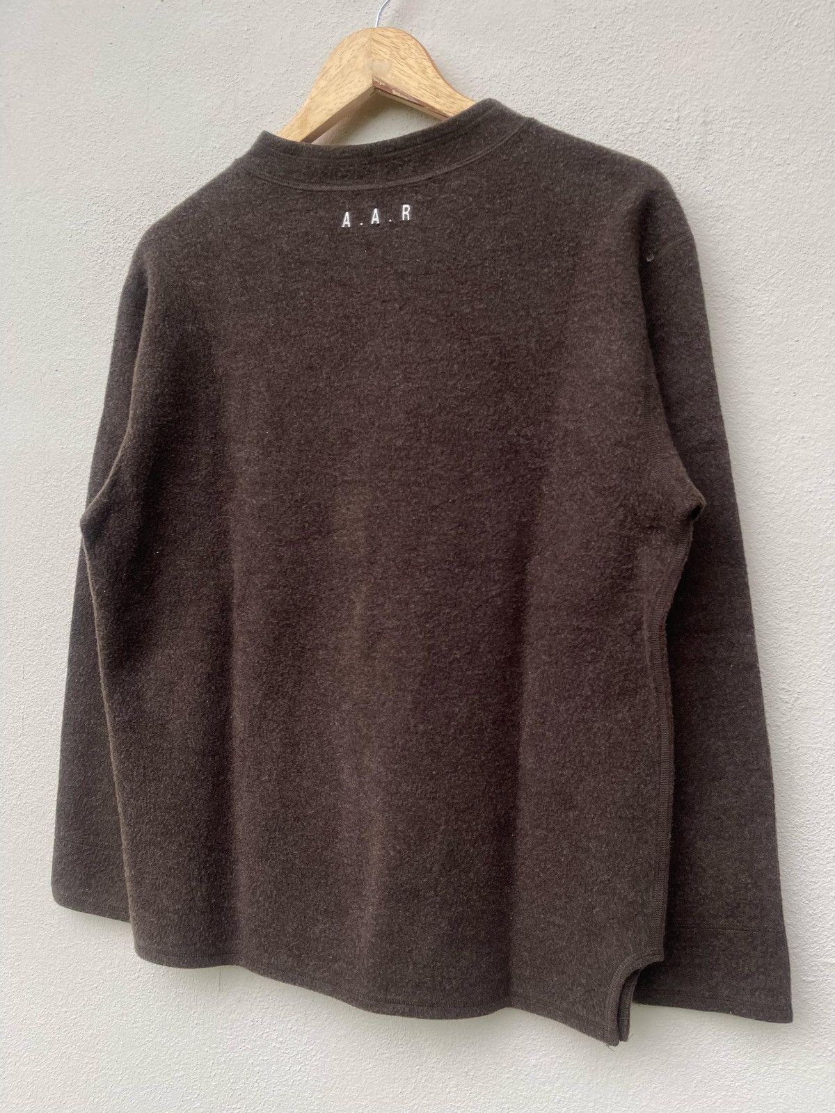 Designer × Japanese Brand × Yohji Yamamoto Yohji Yamamoto A.A.R Wool Sweater Size US M / EU 48-50 / 2 - 12 Thumbnail