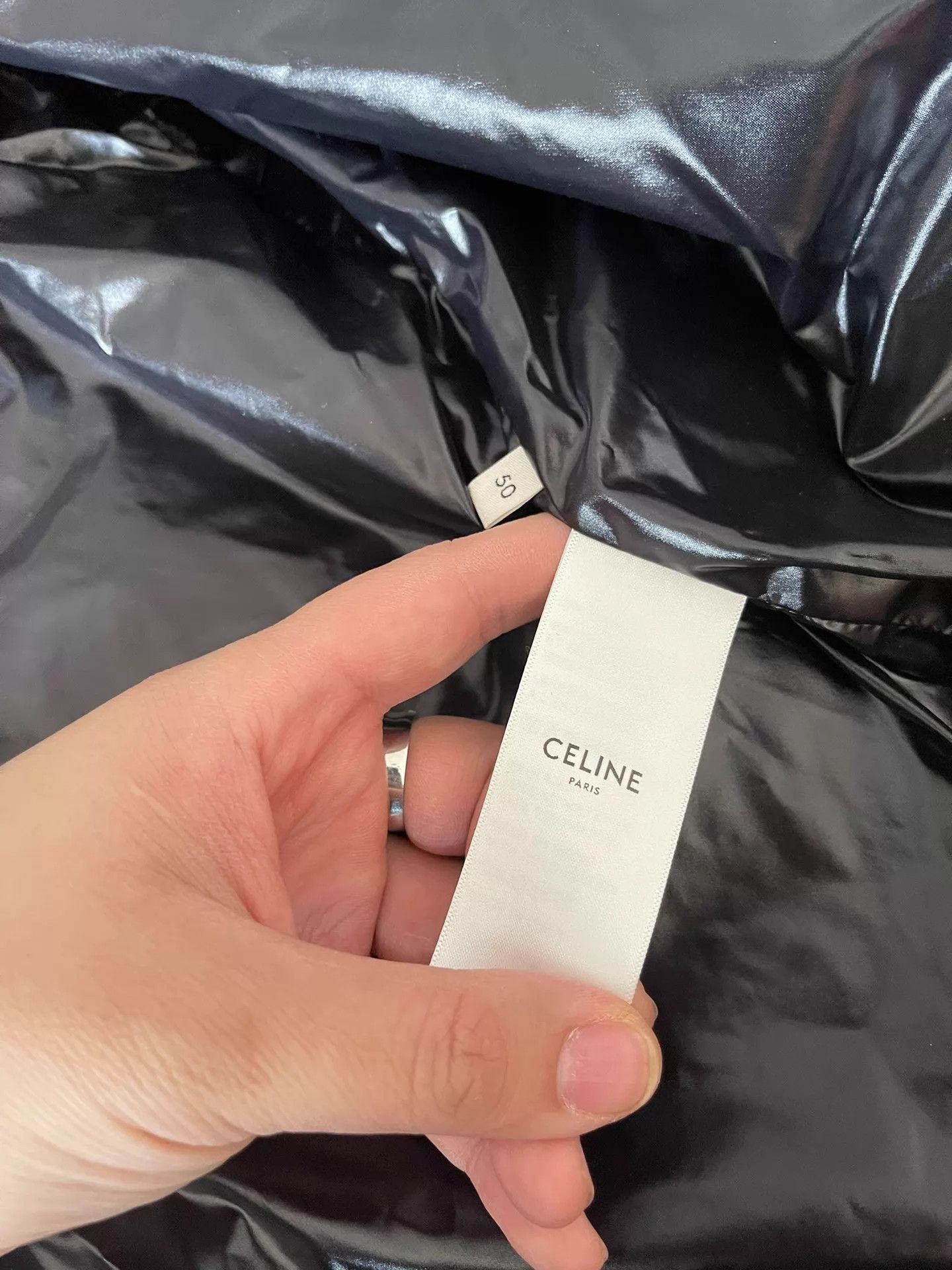 Celine Celine New Zebra Stripe Panelled Jacket 50 Tried Authentic Size US M / EU 48-50 / 2 - 7 Thumbnail