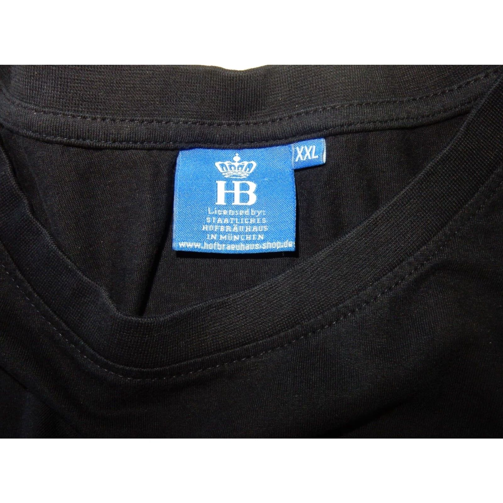 Vintage VINTAGE Hoffbrauhaus Men's T-Shirt 2XL Short Sleeve Cotton Graphic Print Blue Size US XXL / EU 58 / 5 - 2 Thumbnail