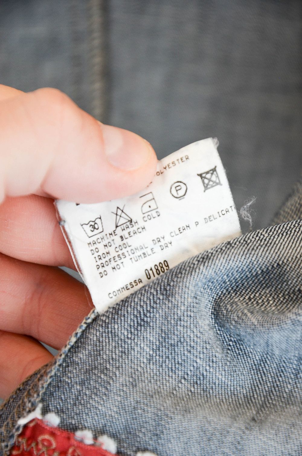 Marithe + Francois Girbaud Girbaud Denim Blazer Made in Italy – IT 42 S-M Size M / US 6-8 / IT 42-44 - 13 Thumbnail
