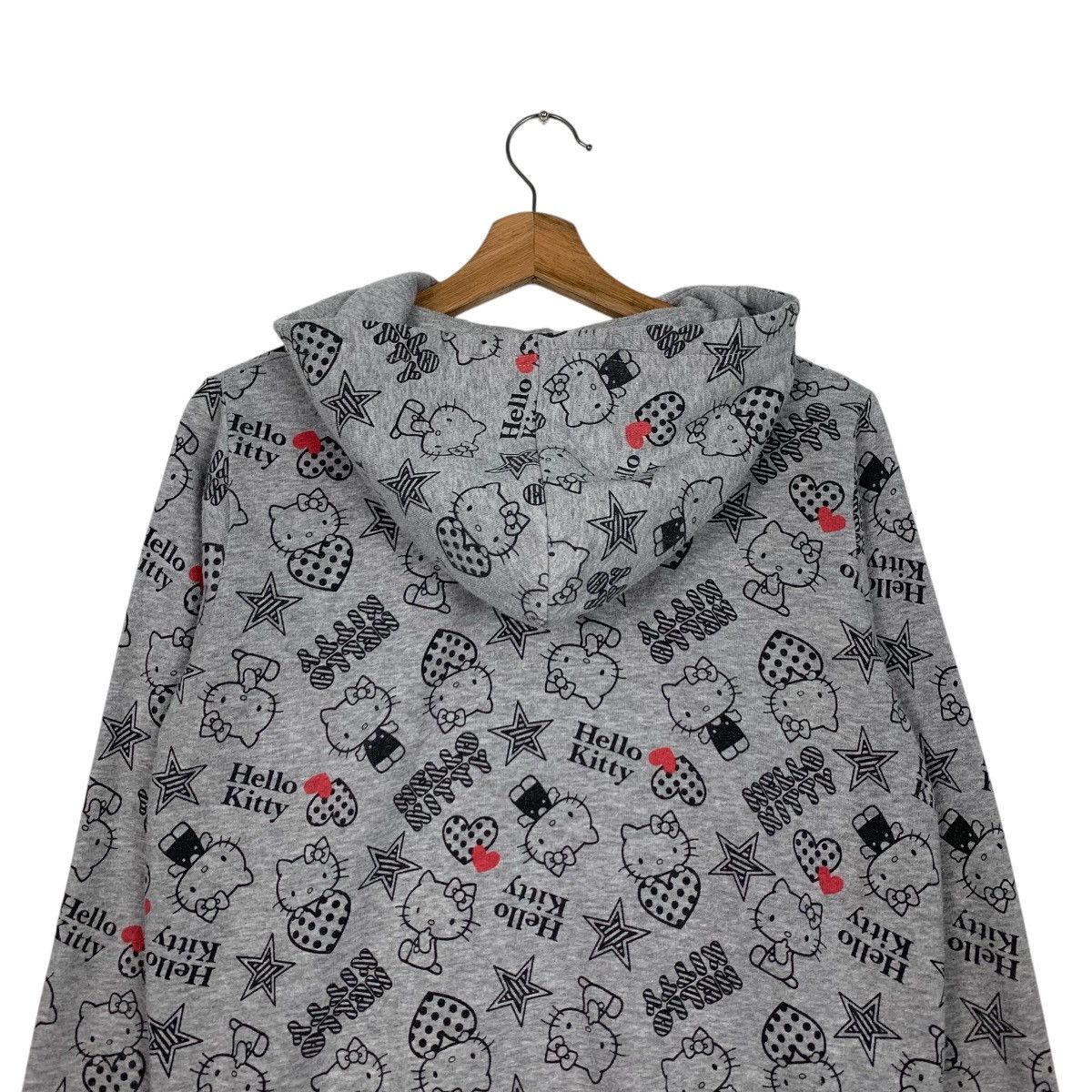 Anime HELLO KITTY Fullprint Zipper Hoodies Sweatshirt #1856-C81 Size L / US 10 / IT 46 - 8 Thumbnail