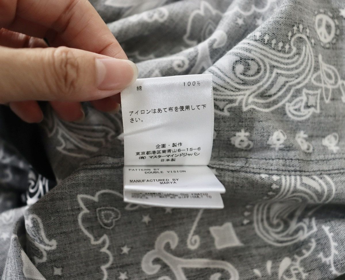 Mastermind Japan Bandana Shirt マスターマインド 【公式通販】