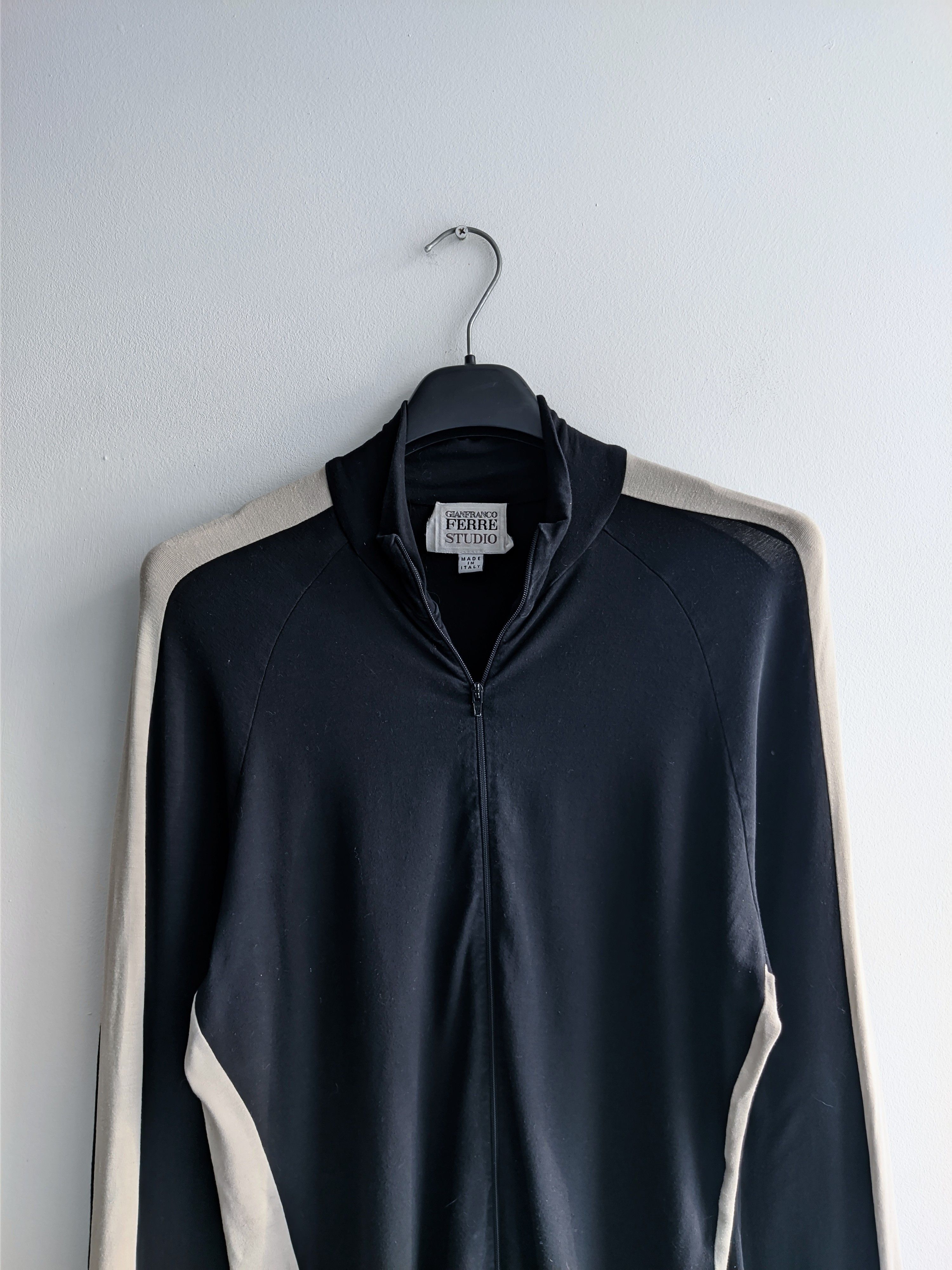 Gianfranco Ferre Gianfranco ferre zip long sleeve black vintage Size M / US 6-8 / IT 42-44 - 7 Thumbnail