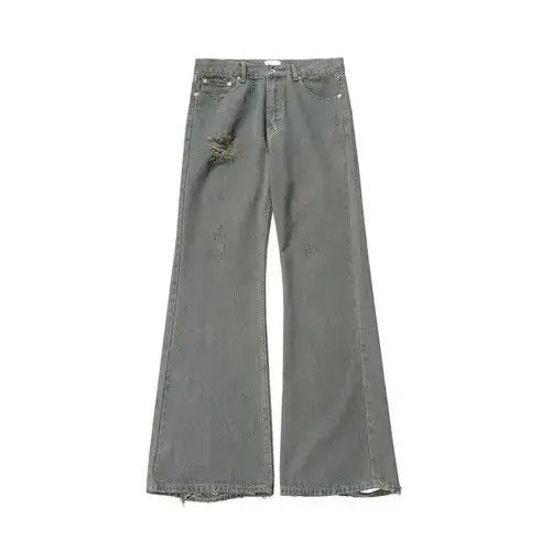 Japanese Brand Micro Flared Baggy Jean Size US 32 / EU 48 - 3 Thumbnail