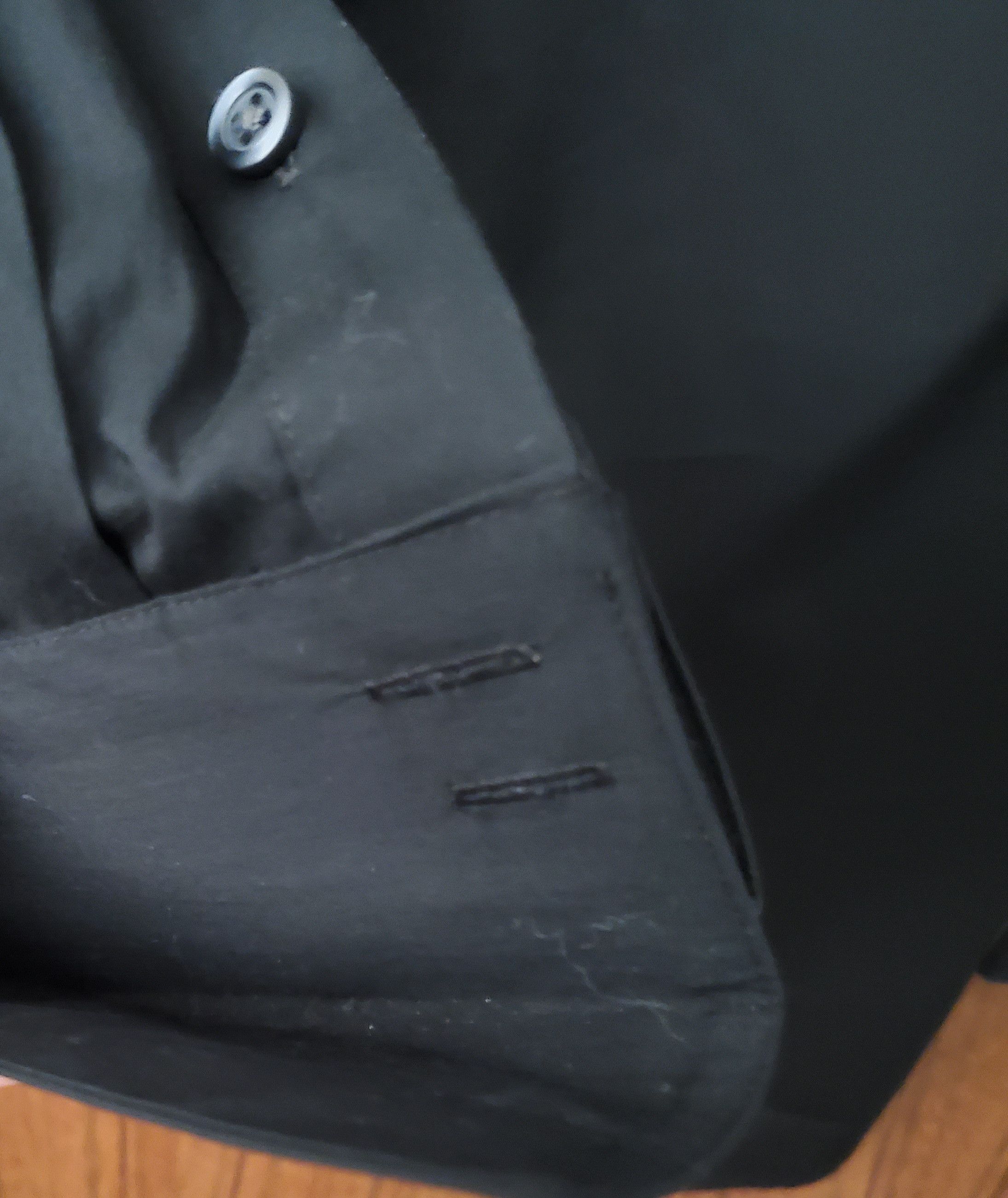 Alfani Alfani Slim Fit Long-Sleeve Black Formal Shirt Size US M / EU 48-50 / 2 - 4 Thumbnail