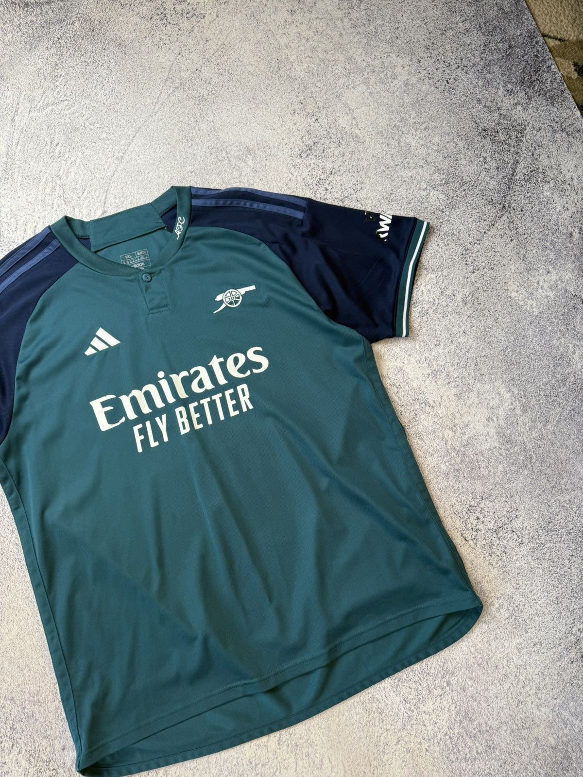 Other Vintage Arsenal 23/24 Blockcore Jersey Y2K Drill Size US XXL / EU 58 / 5 - 4 Thumbnail