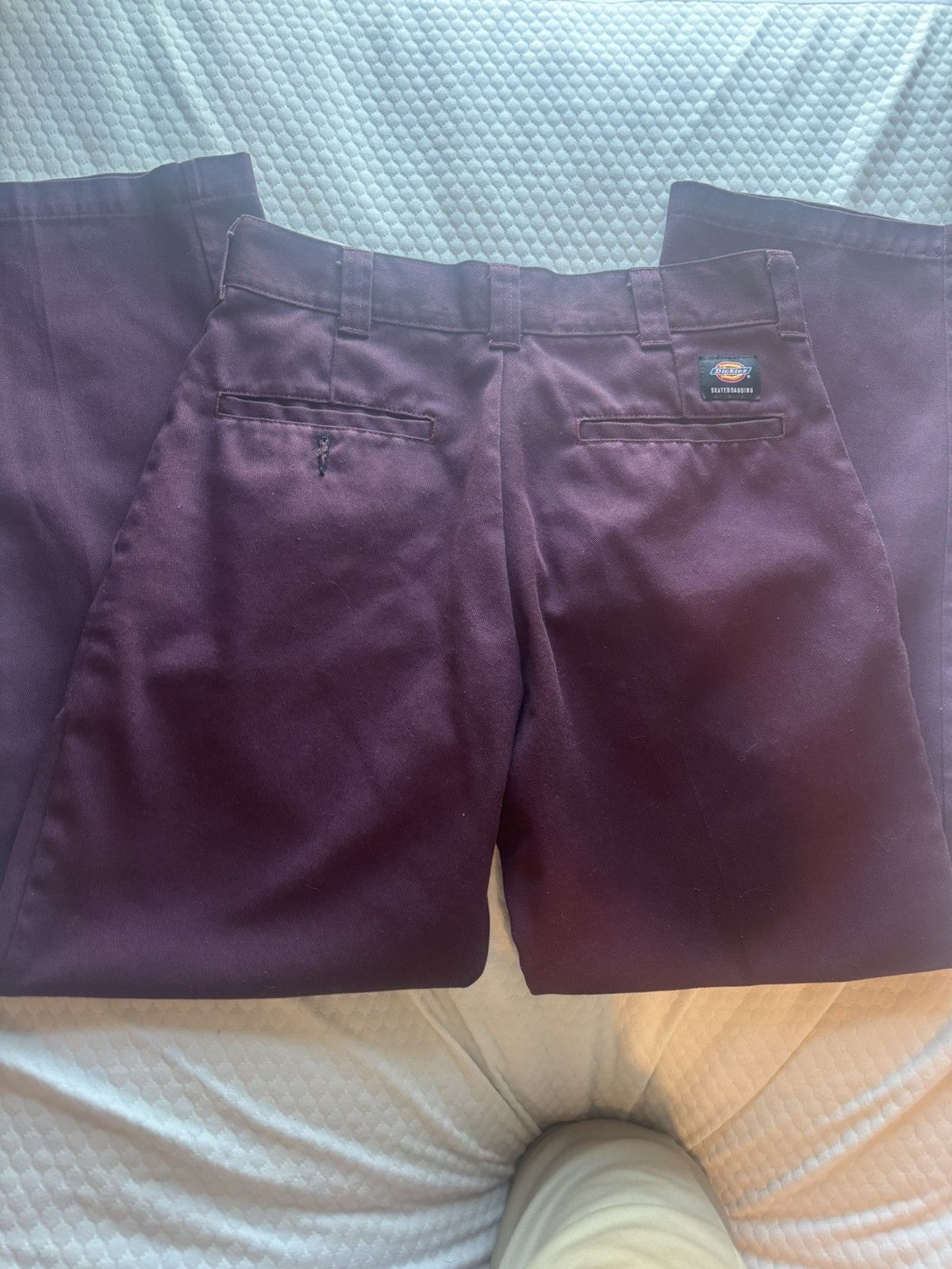Dickies × Vintage Vintage dickies maroon skateboard pants Size US 30 / EU 46 - 4 Thumbnail