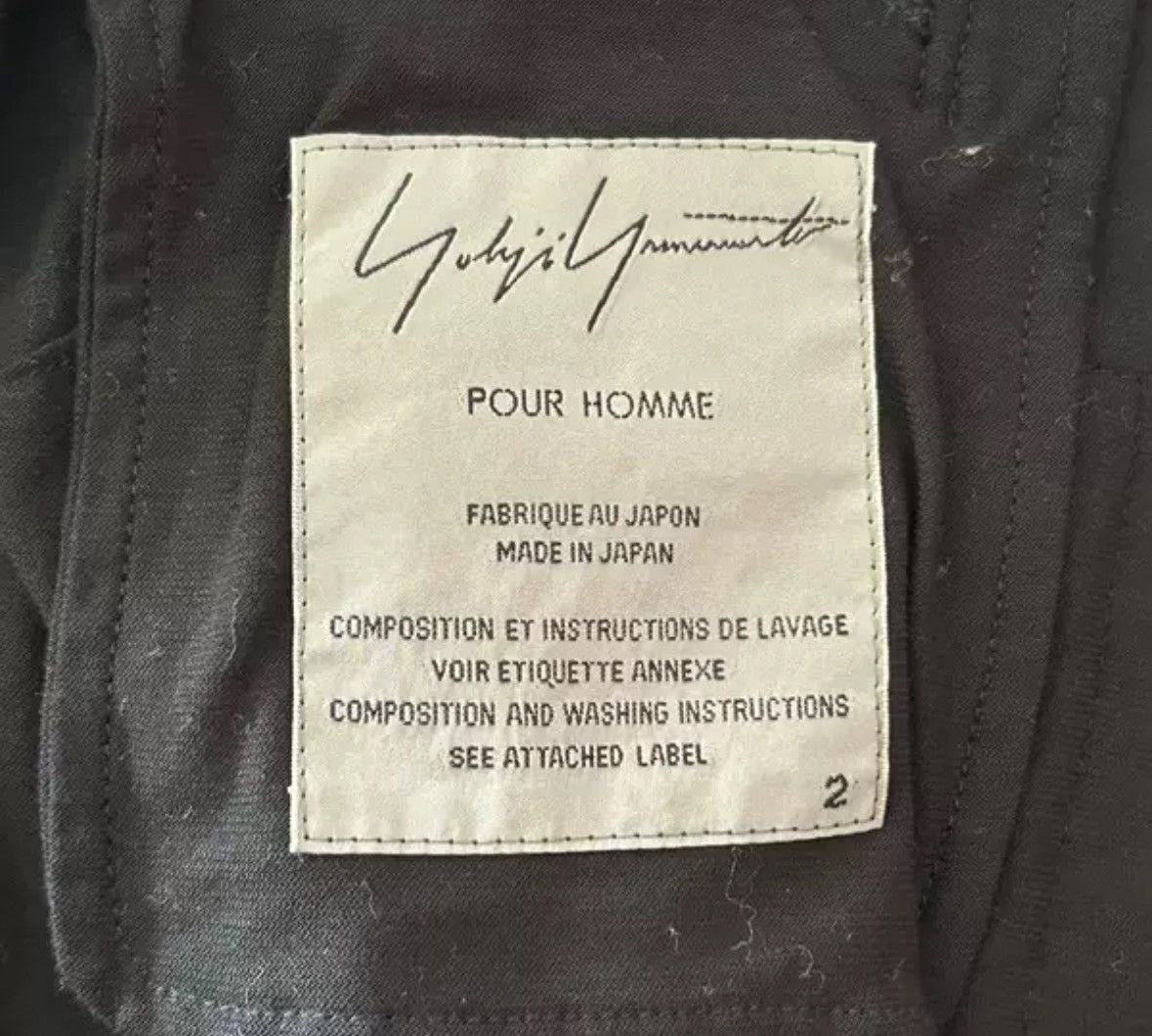 Yohji Yamamoto Yohji Yamamoto 14ss rain diagonal cut back zipper suit Size US M / EU 48-50 / 2 - 5 Thumbnail
