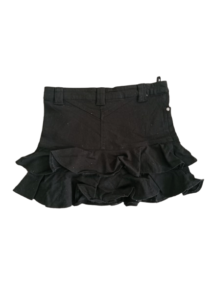 Japanese Brand Jouer Aux Echecs Mini Skirt Nice Style Size 30" / US 8 / IT 44 - 2 Thumbnail
