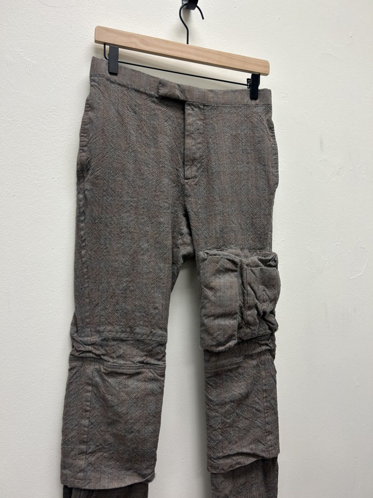 Raf Simons AW18 Slim Cargo Space Pants Size US 28 / EU 44 - 2 Thumbnail