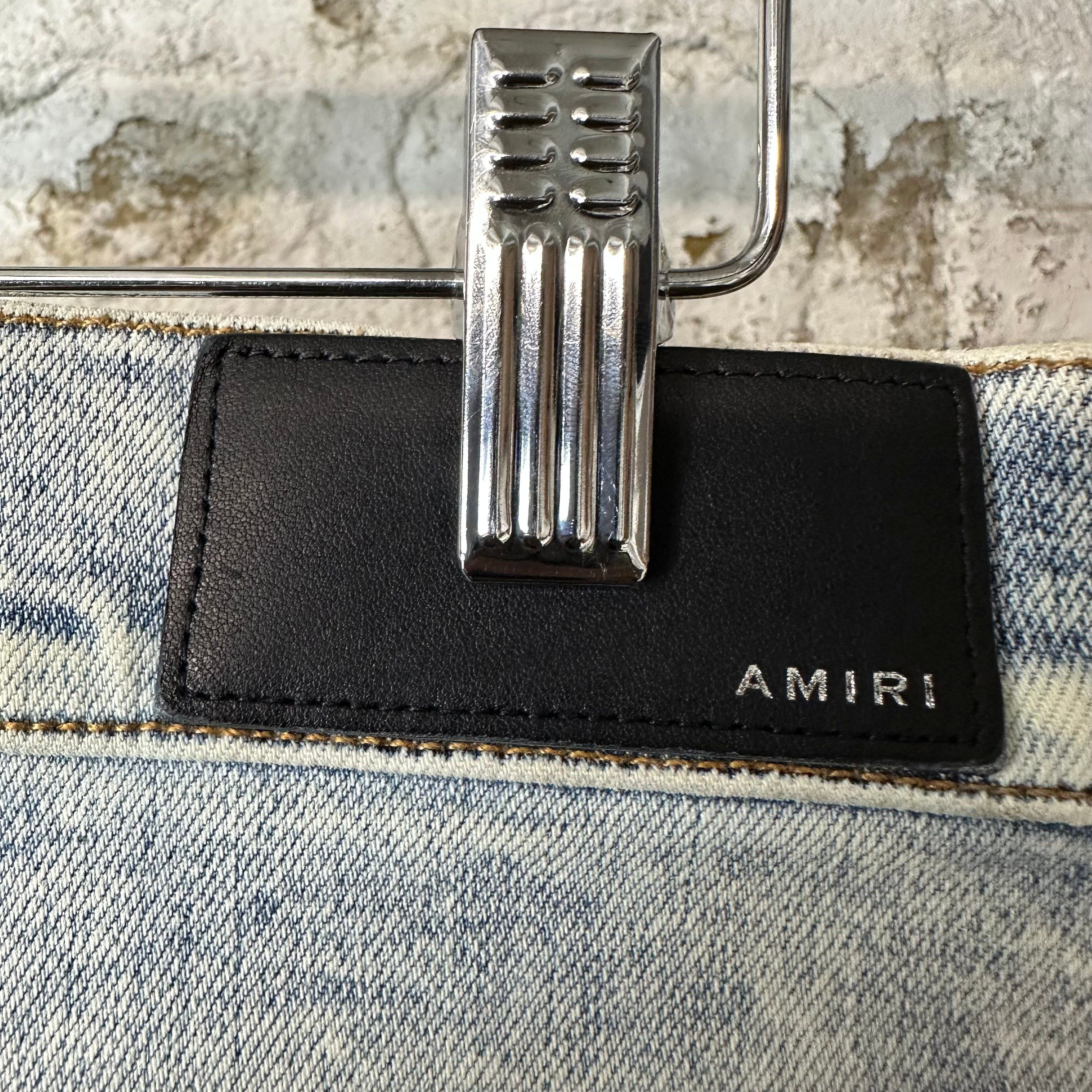 Amiri Amiri Plain Washed Blue Denim Jeans Sz 32 Size US 32 / EU 48 - 4 Thumbnail