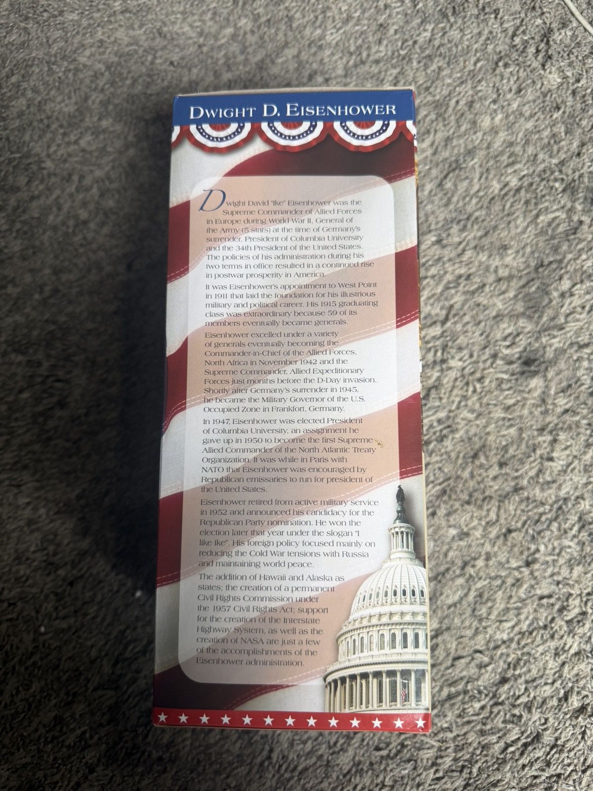 Hypebeast 2023 Royal Bobbles Dwight D. Eisenhower Limited Edition Size ONE SIZE - 3 Thumbnail