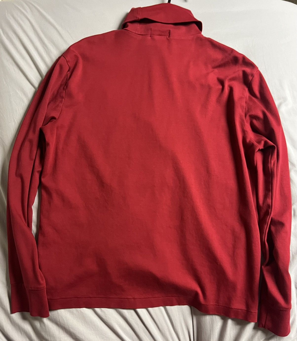 Polo Ralph Lauren Red Polo Ralph Lauren Turtleneck Sweater Size US L / EU 52-54 / 3 - 2 Thumbnail