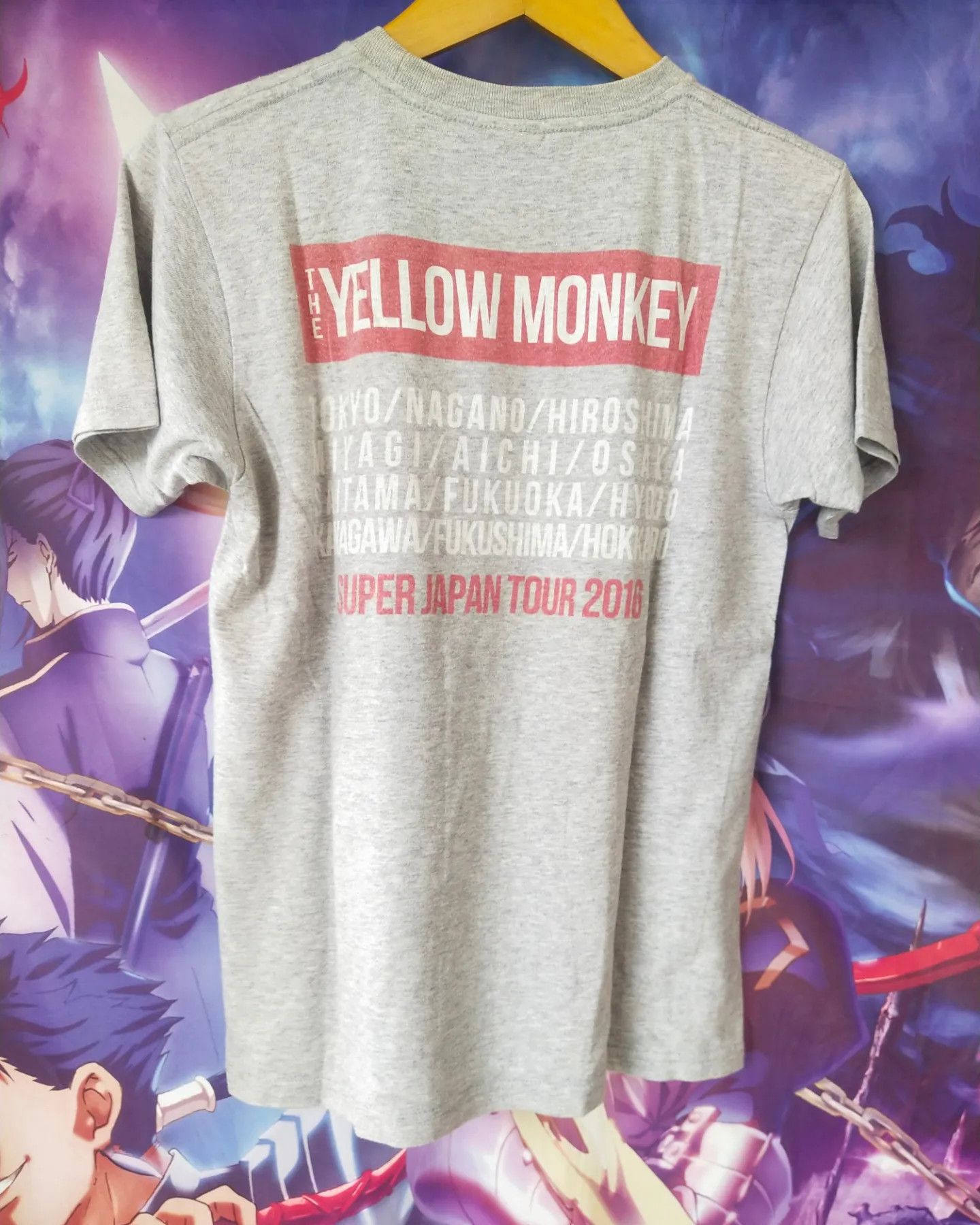 Band Tees The Yellow Monkey Super Japan Tour 2016 Band Tee Size US S / EU 44-46 / 1 - 3 Thumbnail
