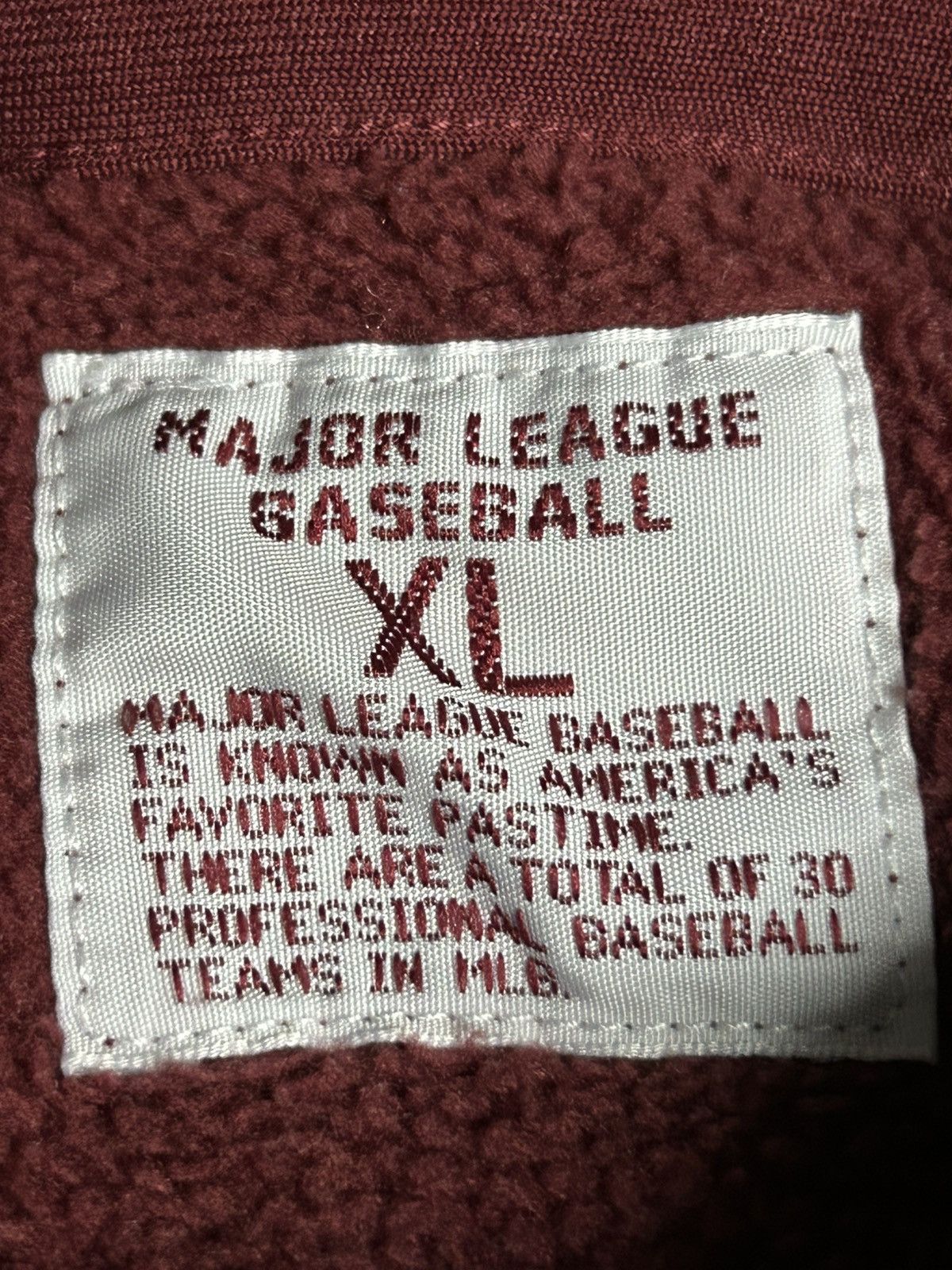 MLB × Uniqlo 🔥🔥 Vintage MLB BOSTON RED SOX Fleece Half Zipper Size US XL / EU 56 / 4 - 10 Thumbnail