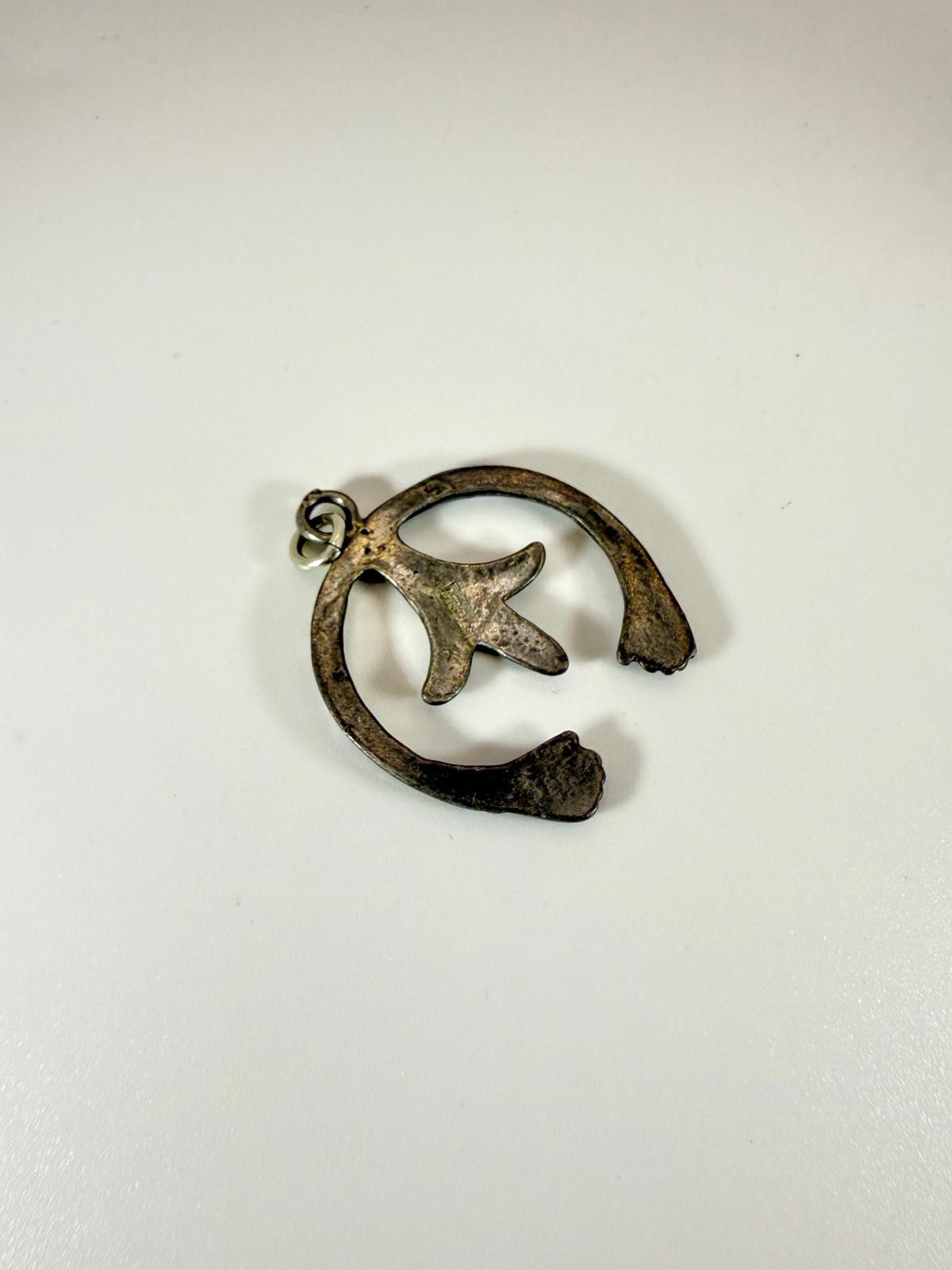Vintage 60's Native Naja Symbol Pendant Size ONE SIZE - 2 Thumbnail