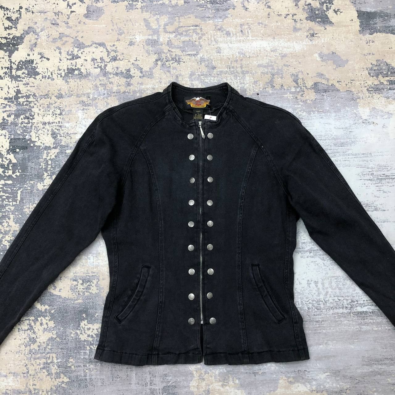 Harley Davidson × Vintage Y411 HARLEY DAVIDSON MOTOR RIDER JACKET Size L / US 10 / IT 46 - 4 Thumbnail