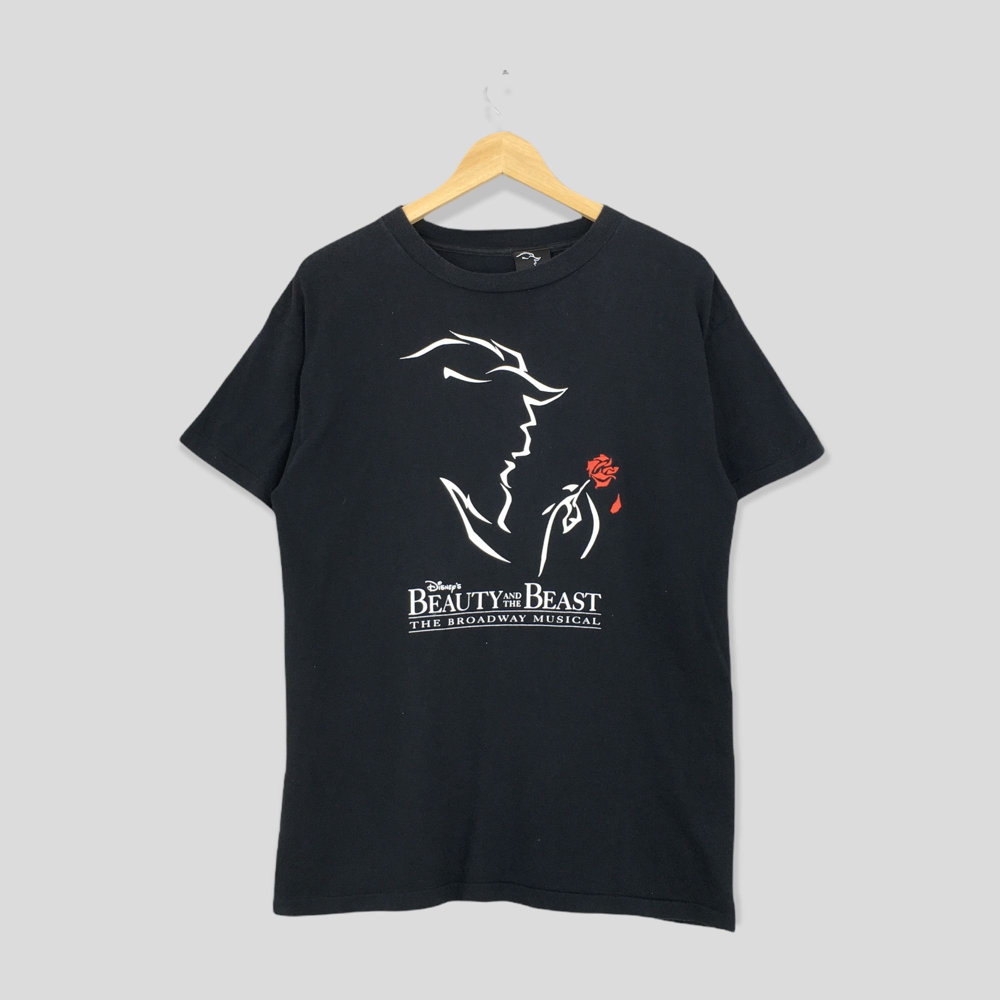 Disney × Vintage Vintage 90's Beauty And The Beast Disney Tshirt Medium Size US M / EU 48-50 / 2 - 1 Thumbnail