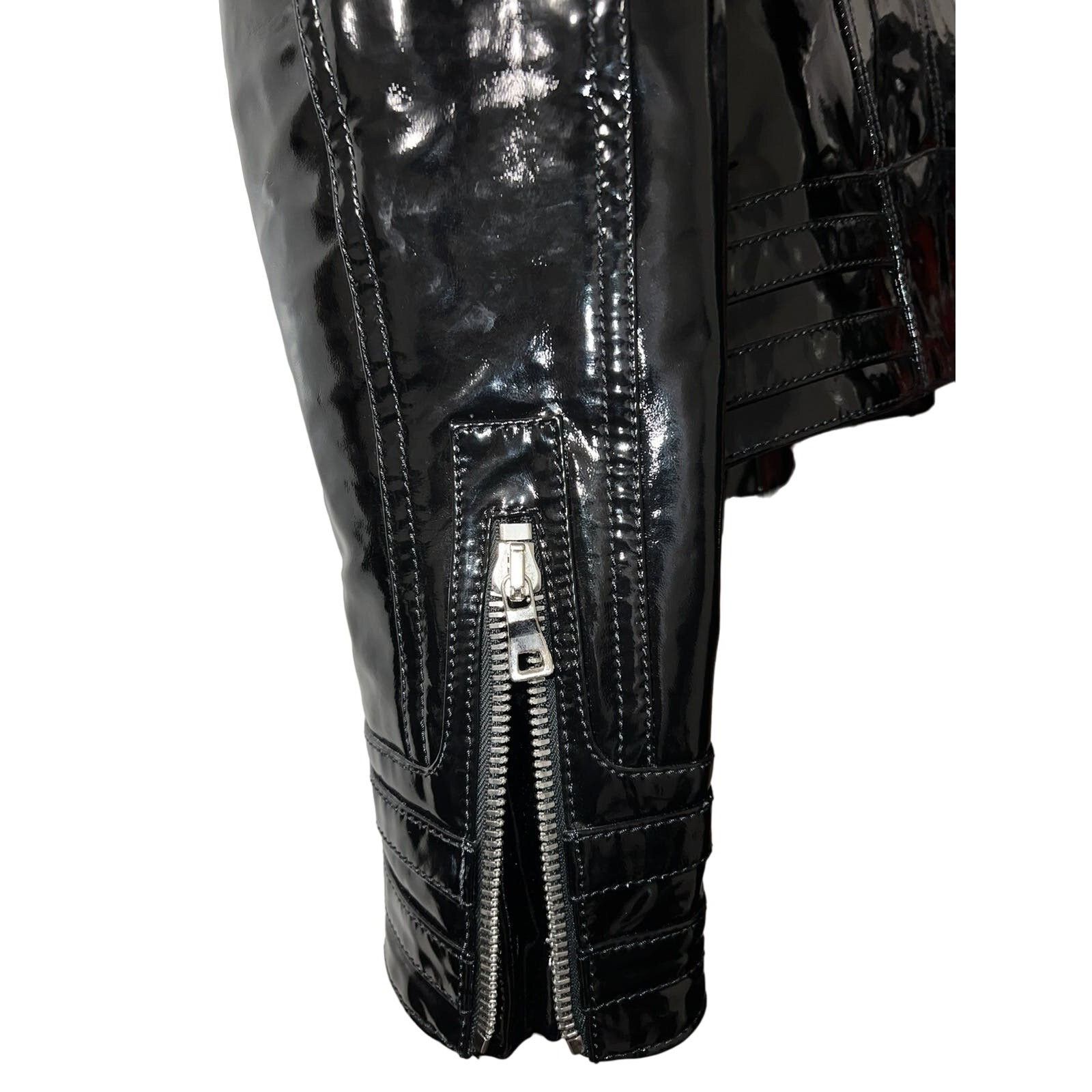 Balmain Balmain Varnished Lambskin Jacket Size US M / EU 48-50 / 2 - 9 Thumbnail