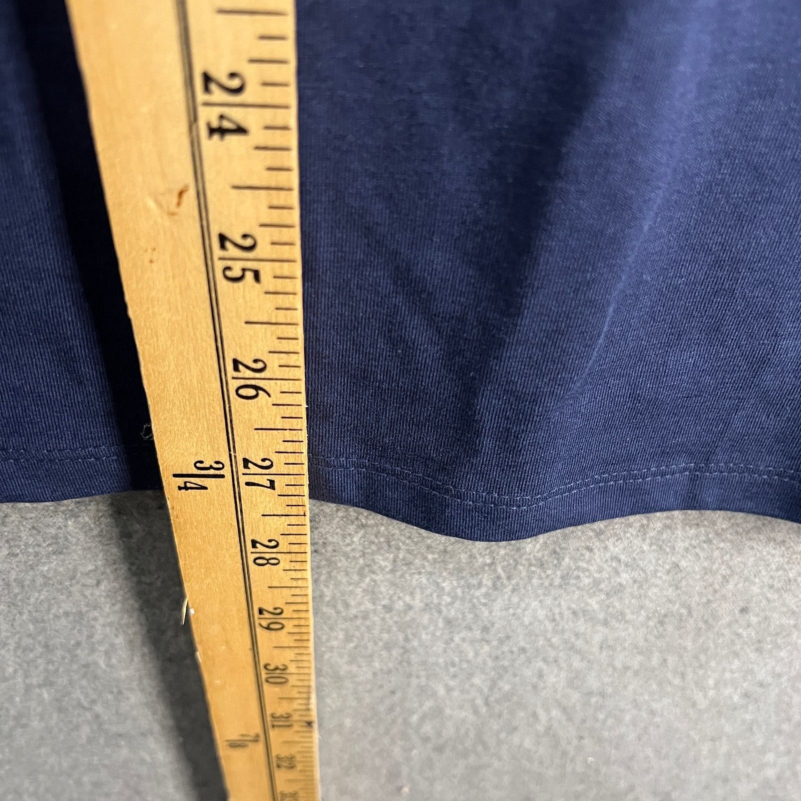 Denim & Co. Denim & Co. Jersey Split V-Neck Short Sleeve Top Size M / US 6-8 / IT 42-44 - 4 Thumbnail