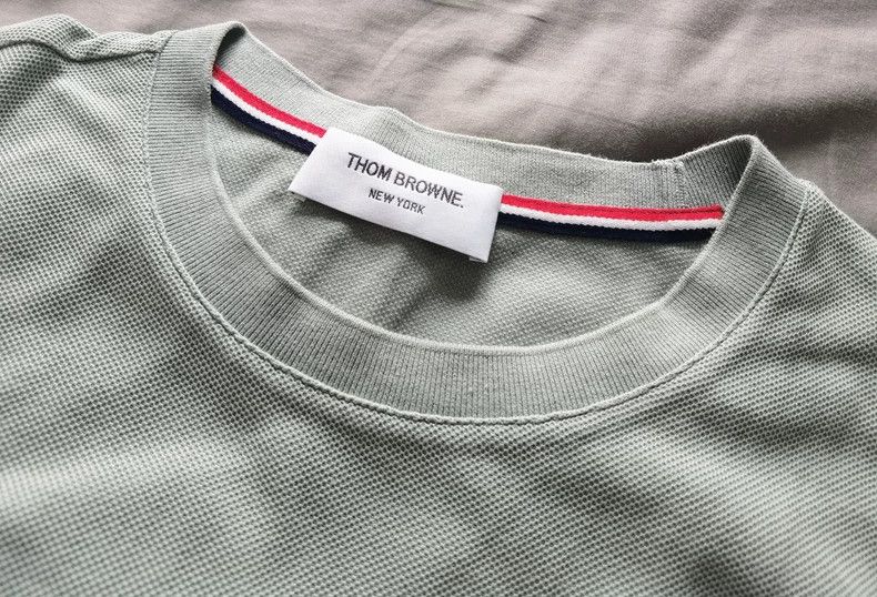 Thom Browne Thom Browne Light green short sleeves Size US XXL / EU 58 / 5 - 2 Thumbnail