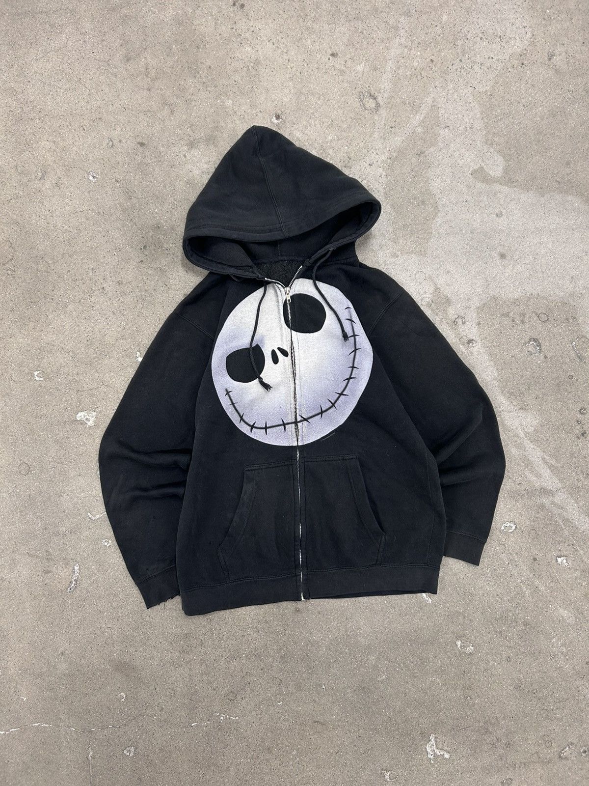 Disney Crazy rare grunge y2k nightmare before Christmas hoodie Size US M / EU 48-50 / 2 - 1 Thumbnail