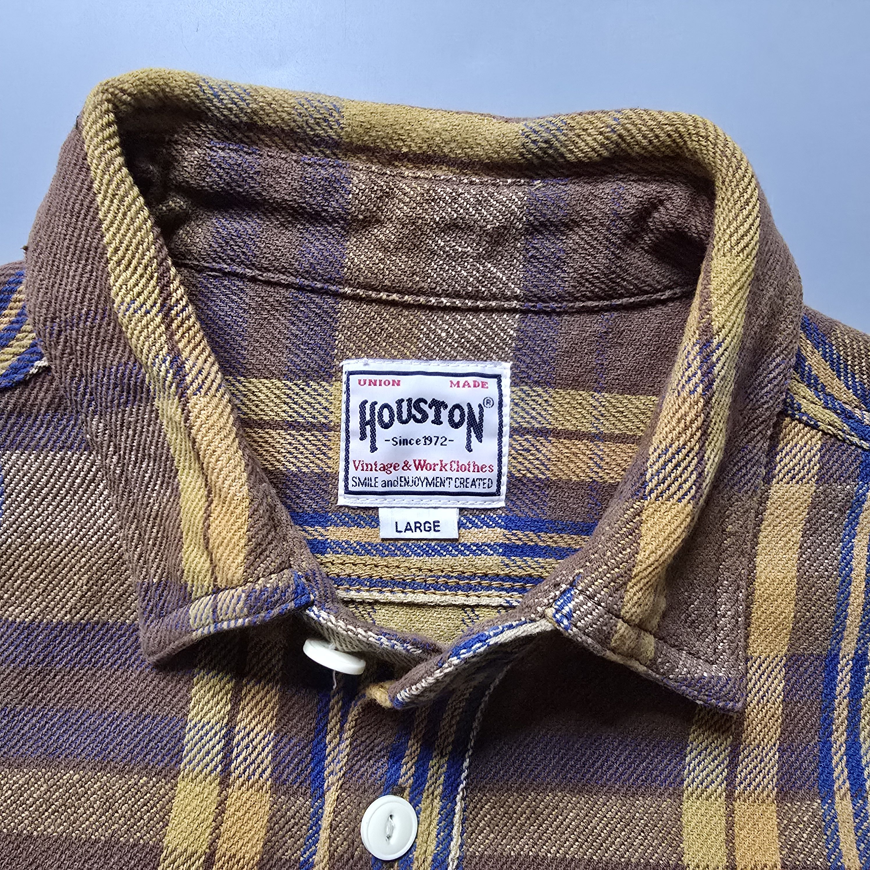 Flannel × Japanese Brand Houston Work Clothes - Union Made Heavyweight Flannel Size US M / EU 48-50 / 2 - 5 Thumbnail