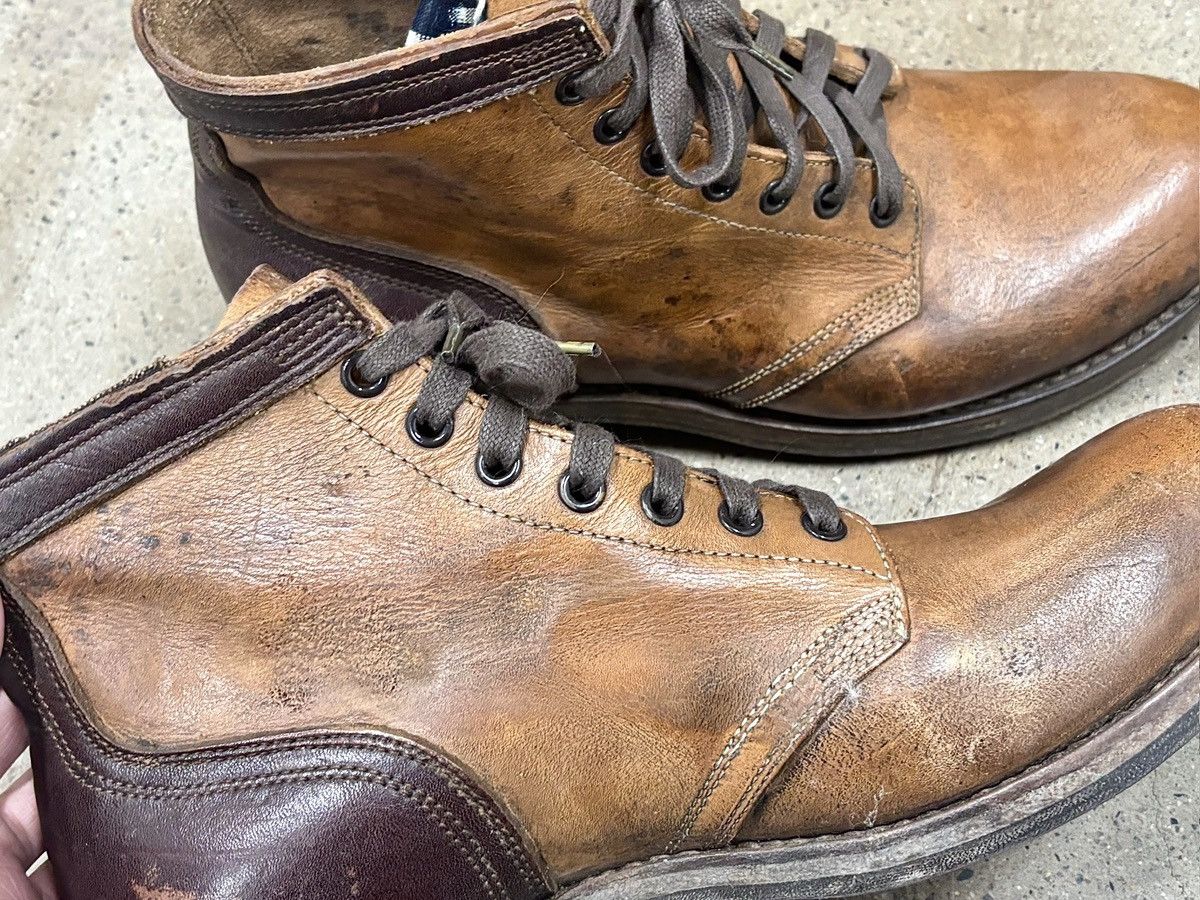 Visvim 19aw ICT Lafayette Boots Mud Overdye，M10.5