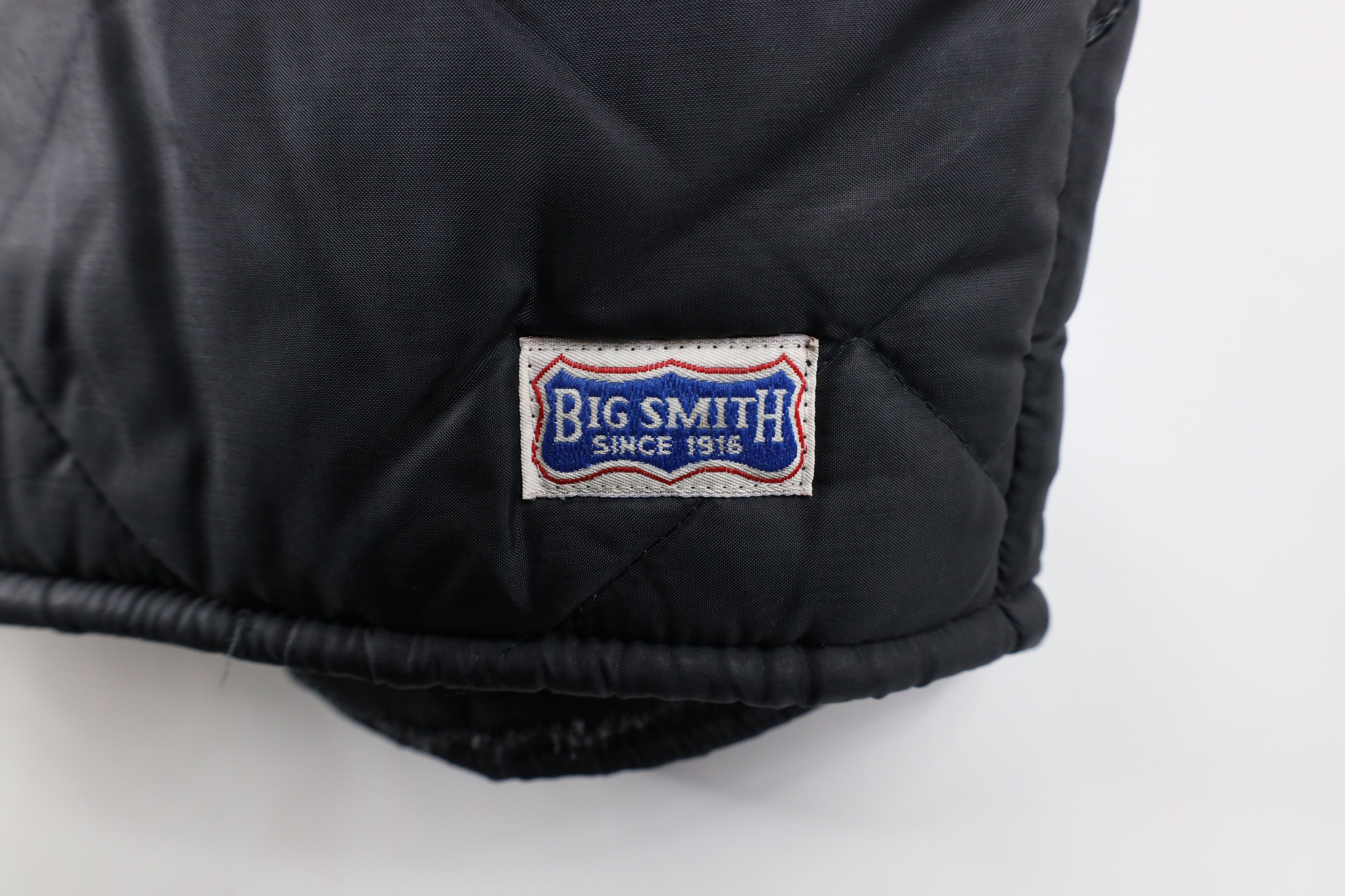 Vintage Vintage 90s Streetwear Work Mechanic Puffer Vest Jacket Size US XL / EU 56 / 4 - 4 Thumbnail