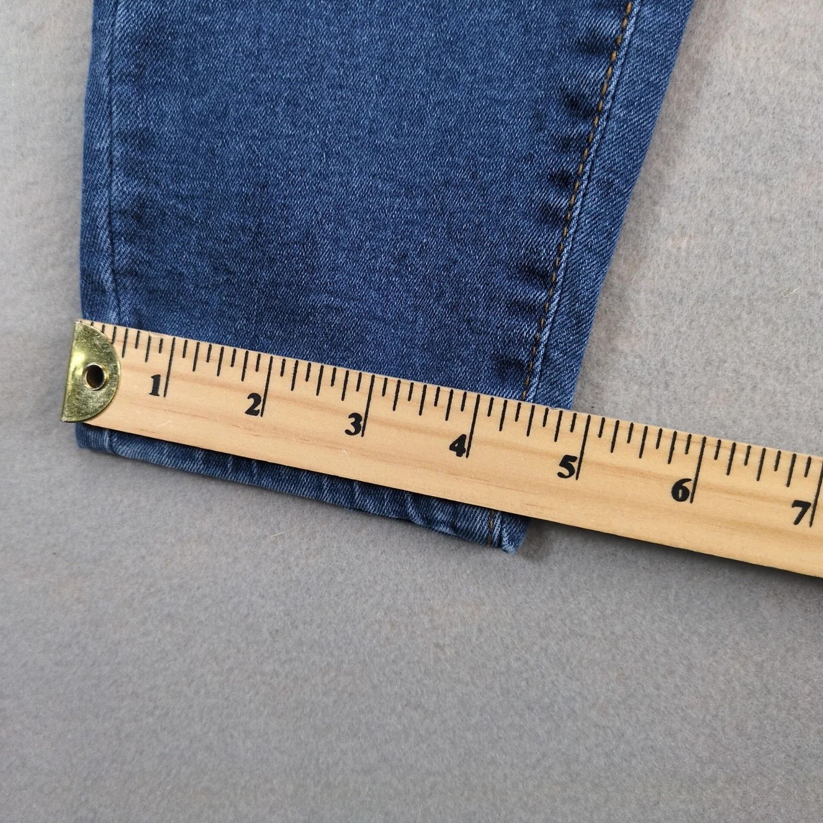 Other Bamboo Raw Cut High Waist Skinny Jeans Size 7/8 Distressed Size 28" / US 6 / IT 42 - 8 Thumbnail