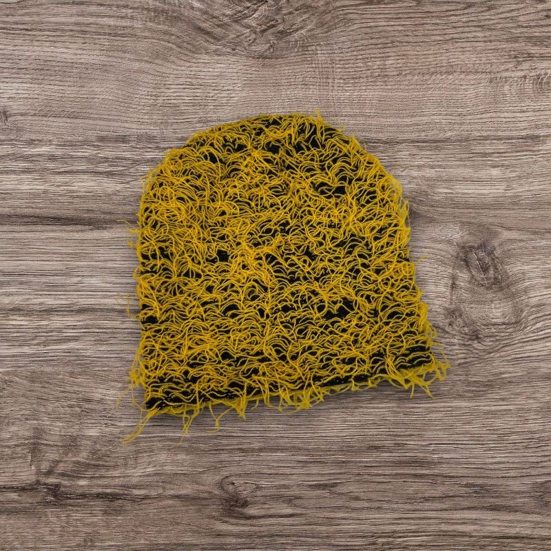 The Unbranded Brand Avantgarde Punk ALT Grunge Yellow Fringe Beanie Hat Size ONE SIZE - 1 Preview