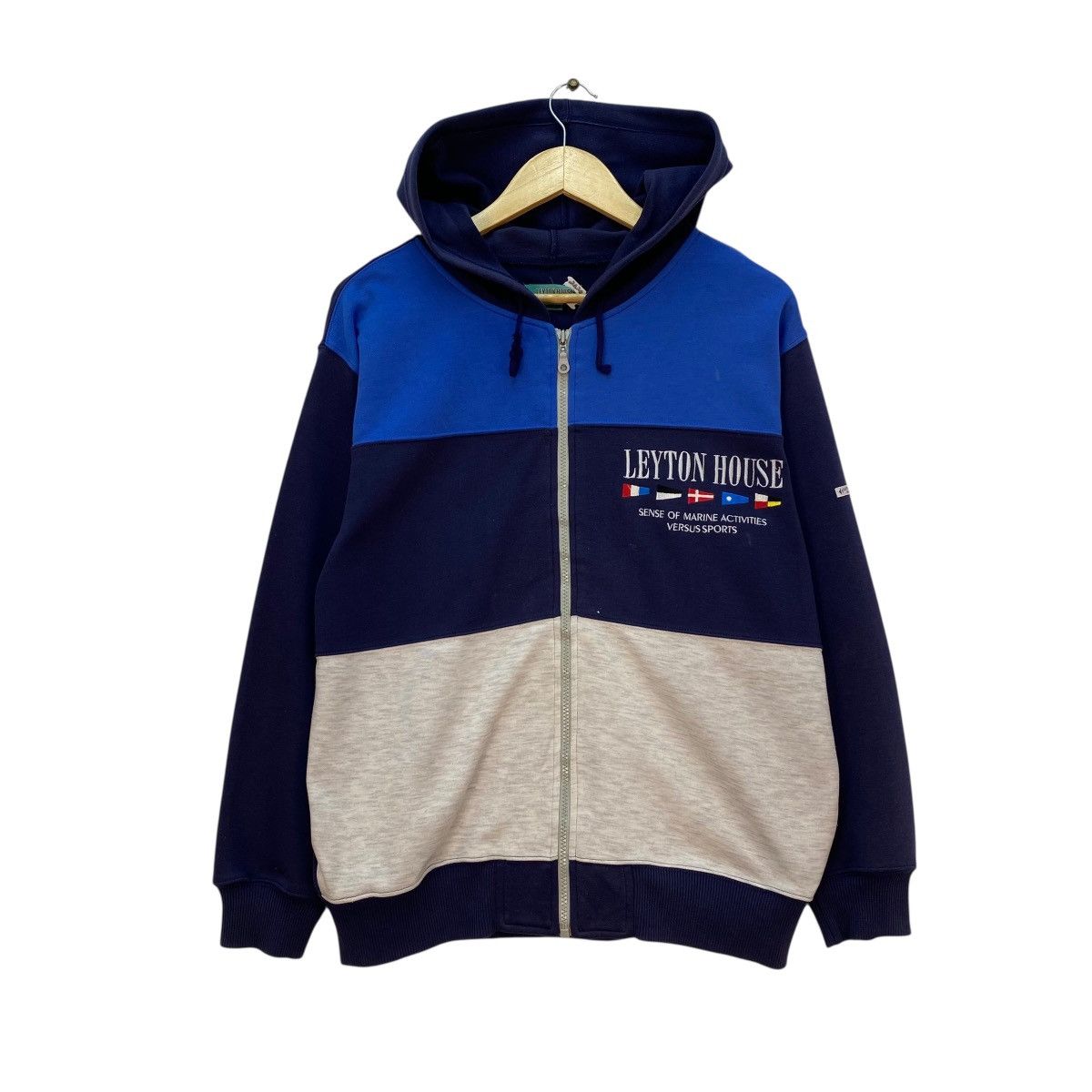 Formula 1 🔥Vintage Leyton House Multicolor Hoodie Pullover Size US M / EU 48-50 / 2 - 5 Thumbnail