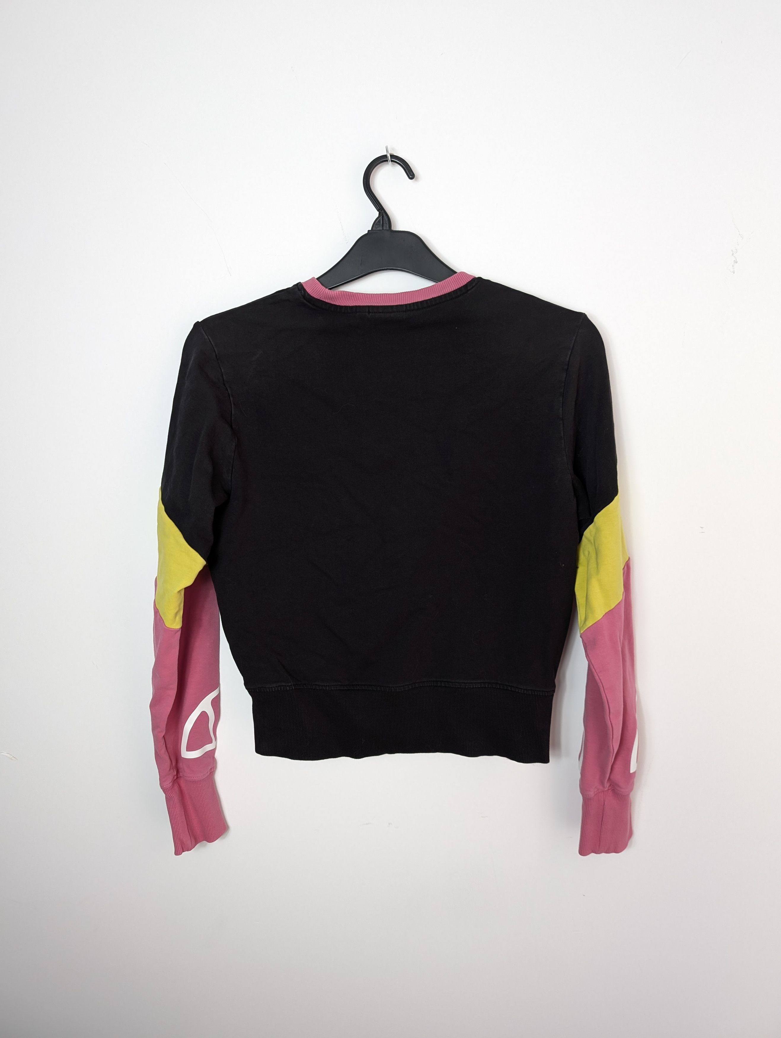 Ellesse Ellesse Colorblock Logo Sweatshirt Y2K Streetwear Boxy Retro Size S / US 4 / IT 40 - 5 Thumbnail