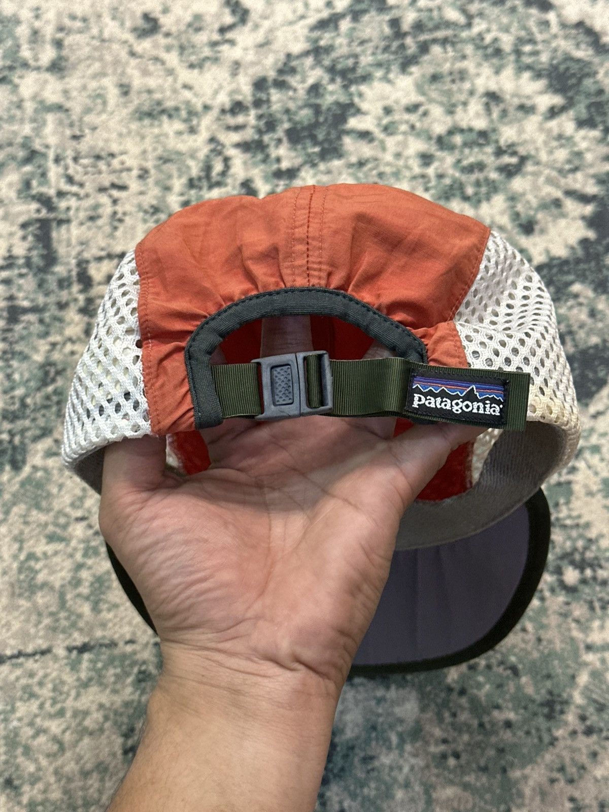 Patagonia Vintage 1990 Patagonia Side Mesh Long Bill Hat Cap Size ONE SIZE - 2 Thumbnail