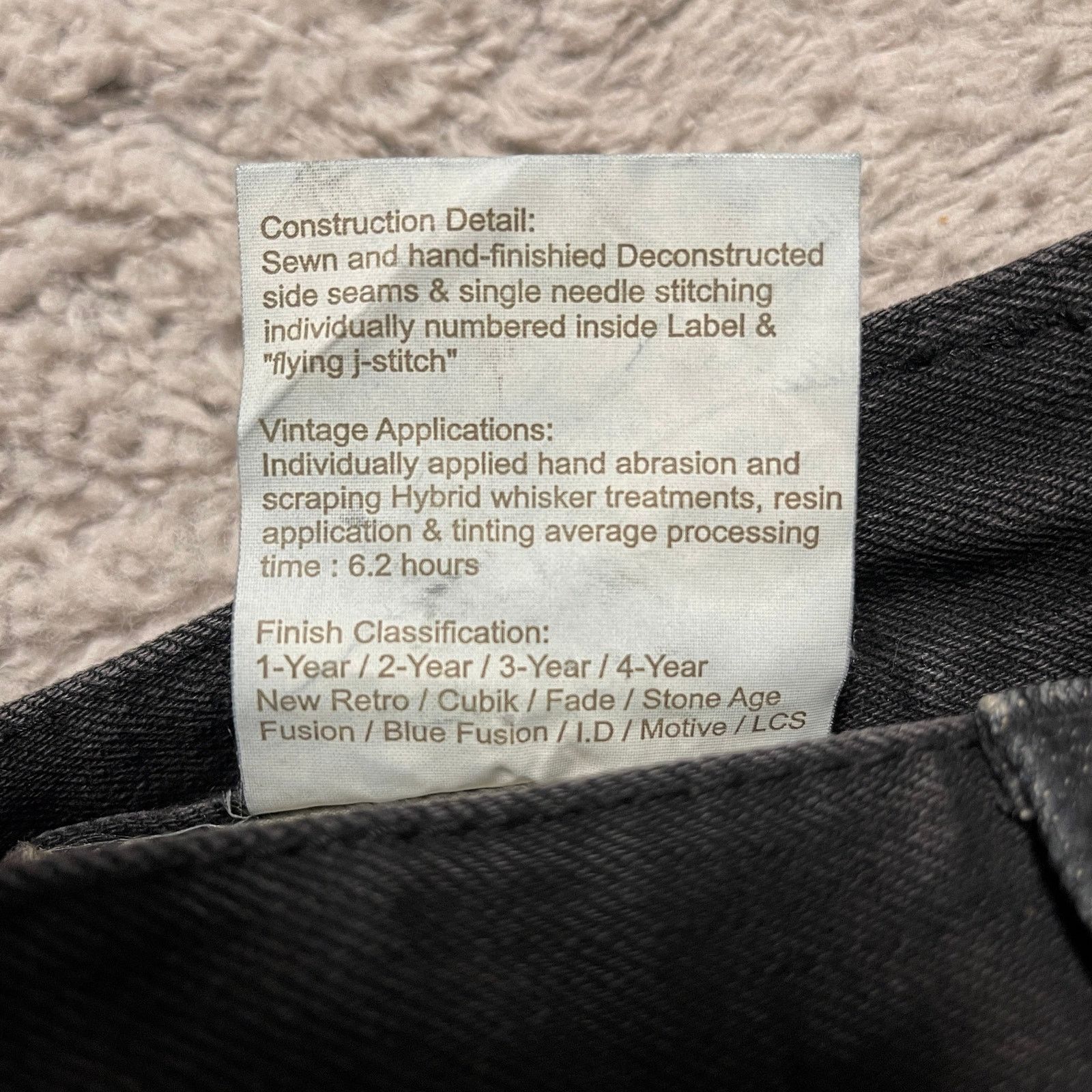 Hysteric Glamour Vintage Faded Japanese Archive Low-rise Denim Jeans size 30 Size 30" / US 8 / IT 44 - 5 Thumbnail