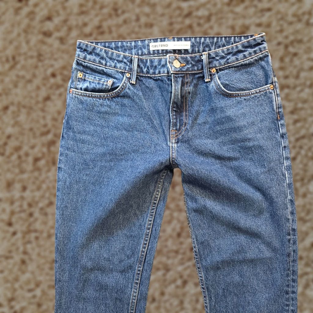 GRLFRND GRLFRND Jeans Womens 26 Blue Denim Slim Crop Kate Capsule Casual Shirt? Size 26" / US 2 / IT 38 - 1 Thumbnail