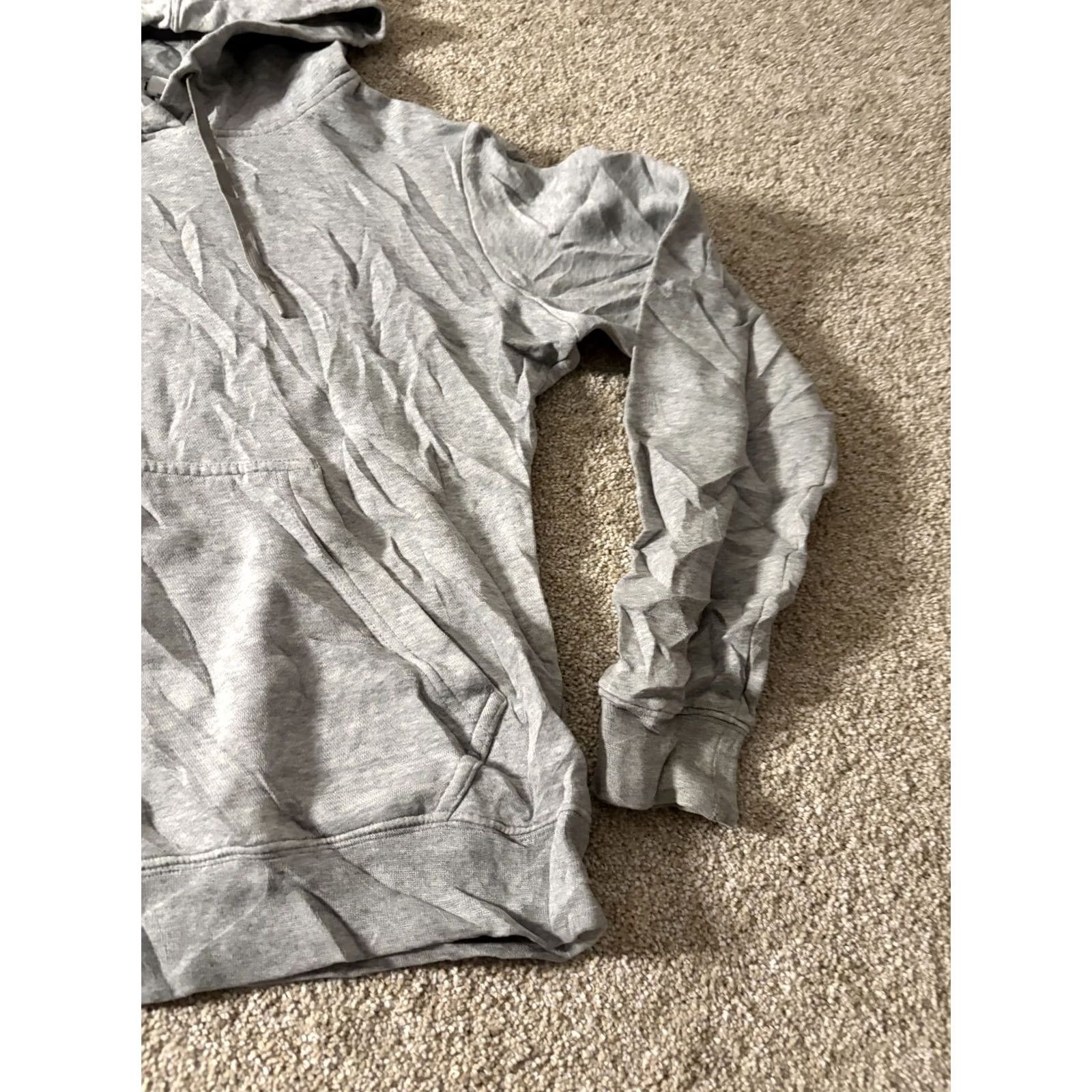 Nike Nike Mens Hoodie Grey Fleece Pullover Small Swoosh 836123-063 Size US M / EU 48-50 / 2 - 3 Thumbnail