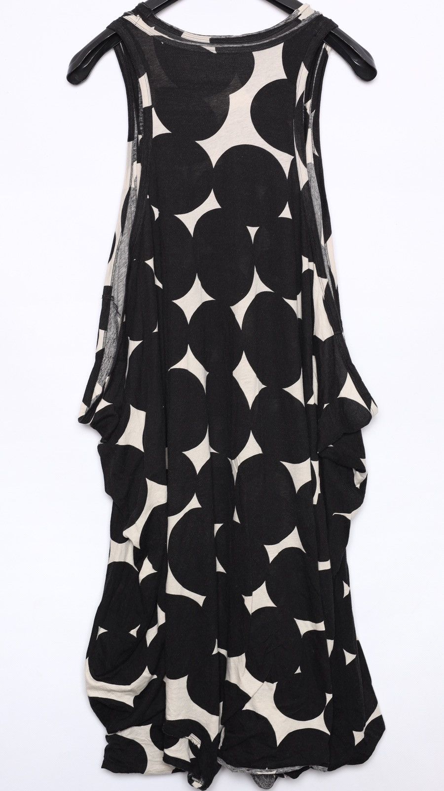Rundholz Rundholz Black Label Wide Maxi Dress Polka Dot Printed White Size S / US 4 / IT 40 - 11 Thumbnail
