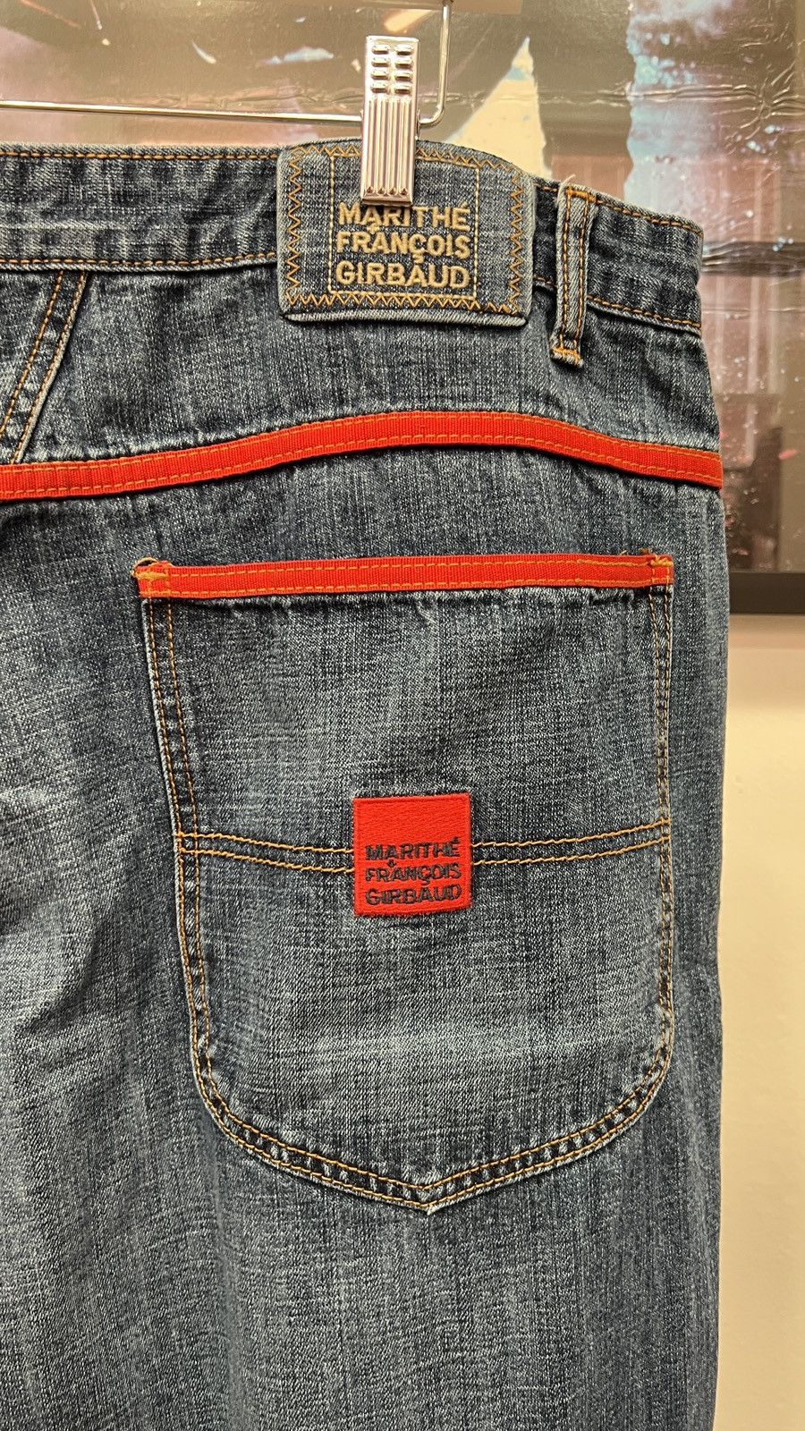 Marithe + Francois Girbaud Marithe Francois Girbaud 38w Jeans Size US 38 / EU 54 - 3 Thumbnail