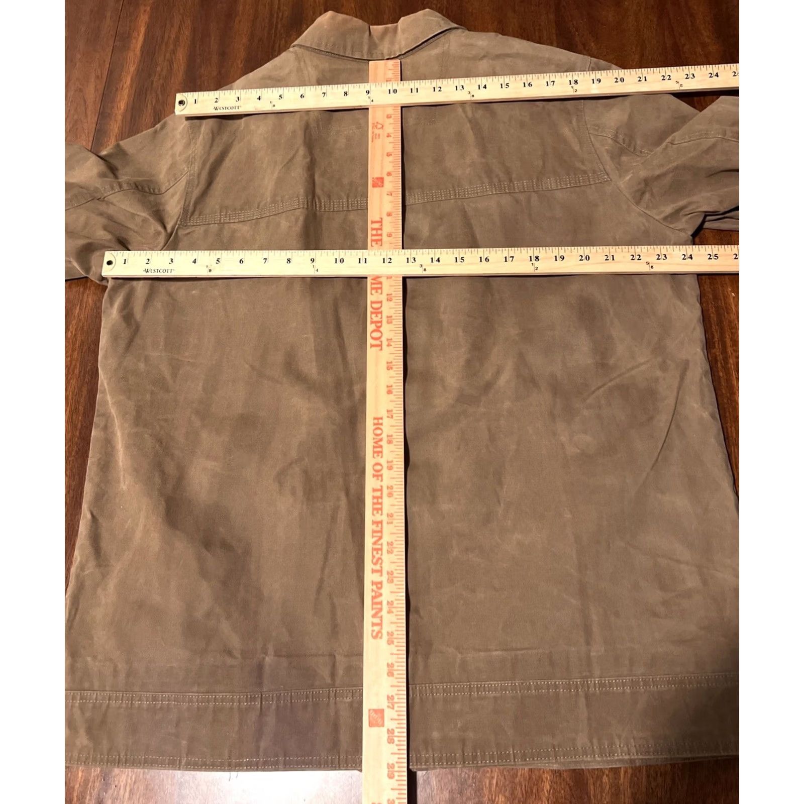 Timberland VINTAGE Timberland Women’s Chore Canvas Military Style Jacket XL Wax Coat J1540 Brown Plaid Canvas 80s 90s Western Outdoor Workwear Women’s XL Size XL / US 12-14 / IT 48-50 - 6 Thumbnail