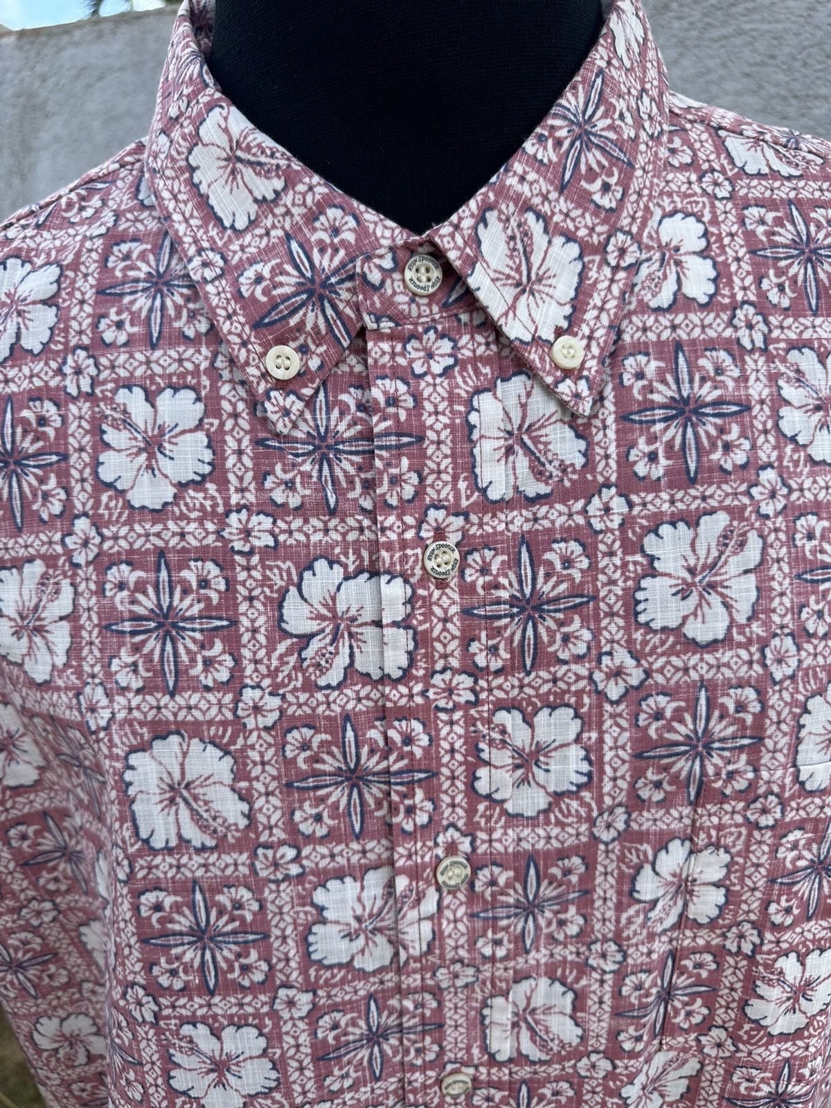 Reyn Spooner New Reyn Spooner Classic Pua Patchwork Pink Men's 2XL Size US XXL / EU 58 / 5 - 3 Thumbnail