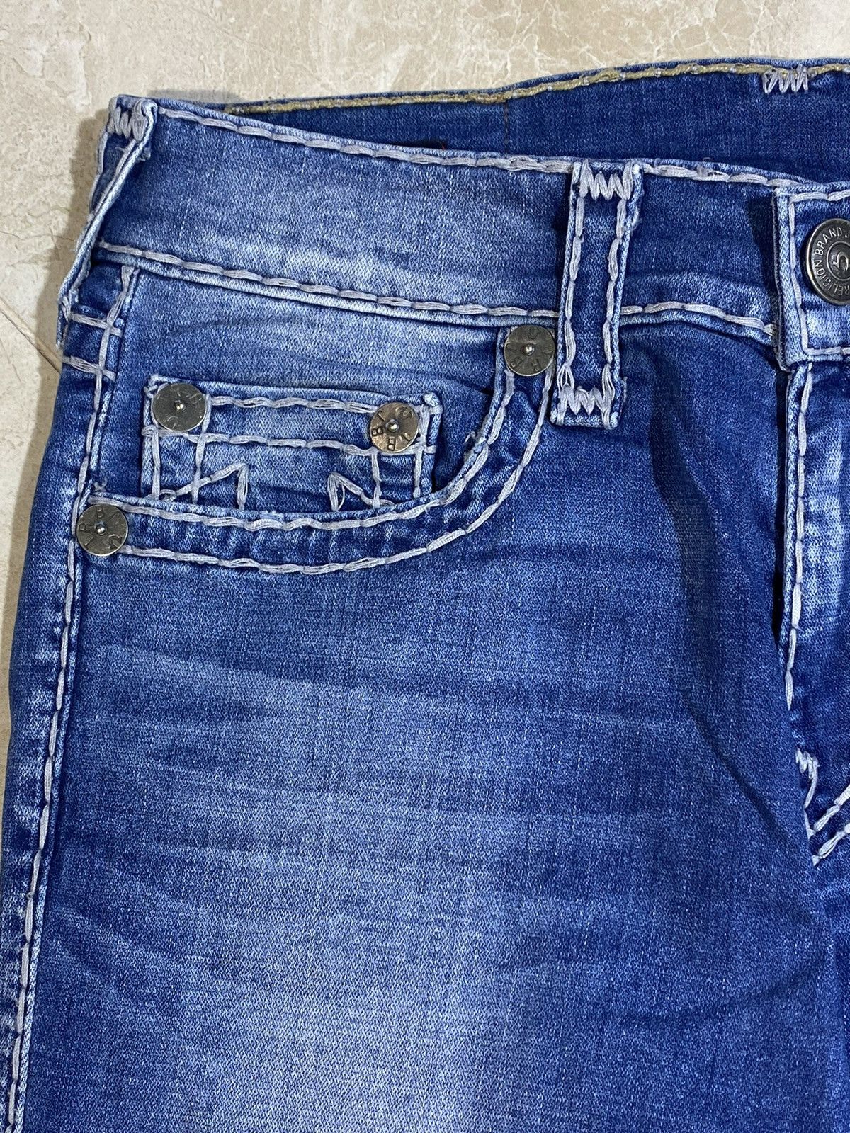 Japanese Brand × True Religion True Religion Relaxed Skinny Denim Jeans Size 31 Size US 31 - 13 Thumbnail