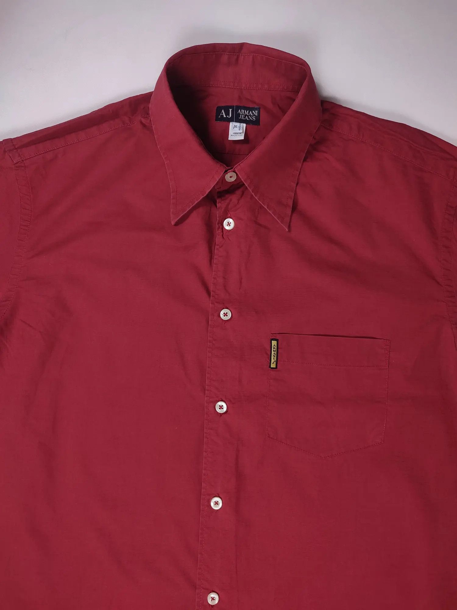 Armani × Vintage ARMANI vintage shirt Size US XL / EU 56 / 4 - 6 Thumbnail