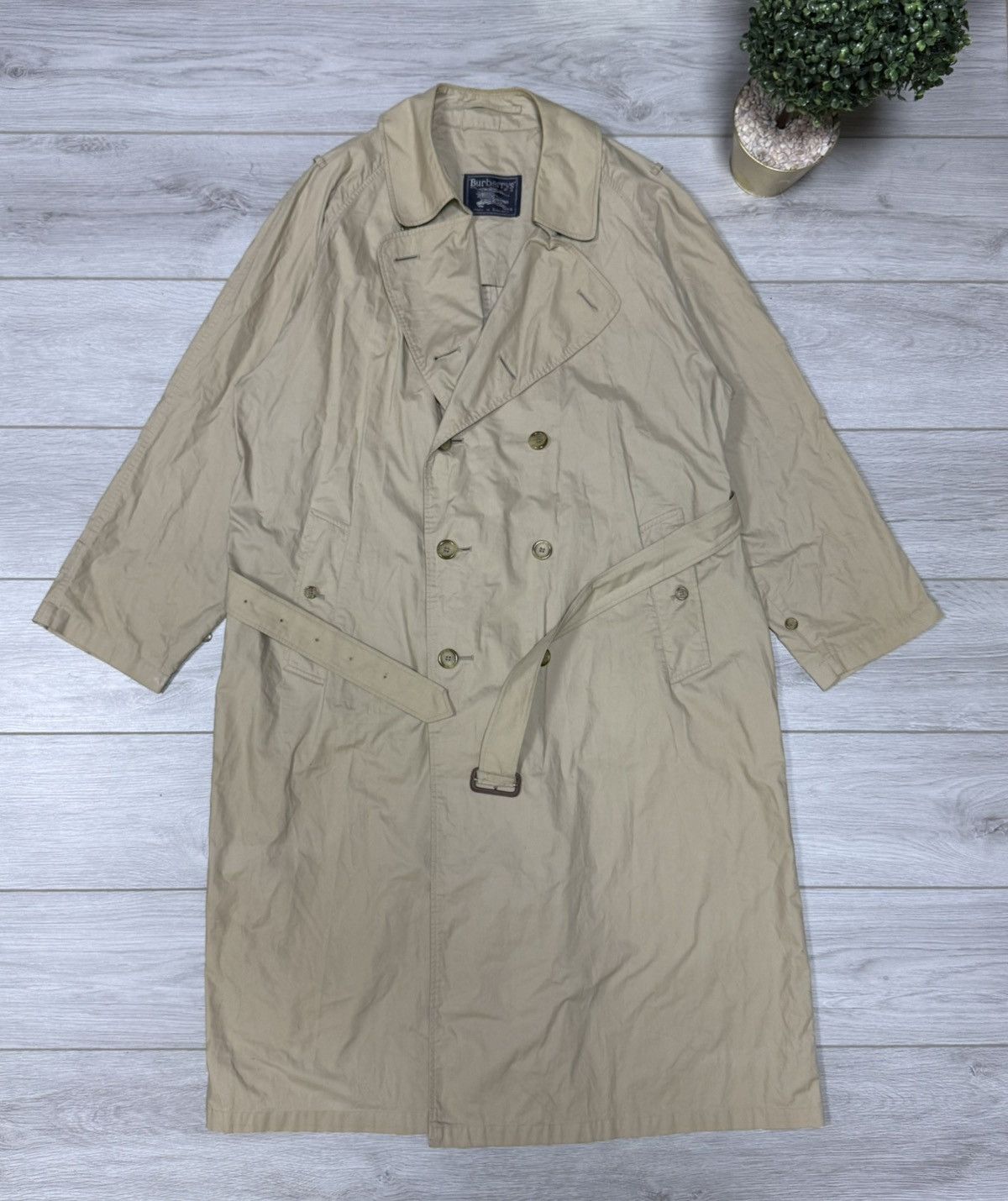 Burberry Burberry double breasted trench coat buttons vintage England Size US L / EU 52-54 / 3 - 4 Thumbnail