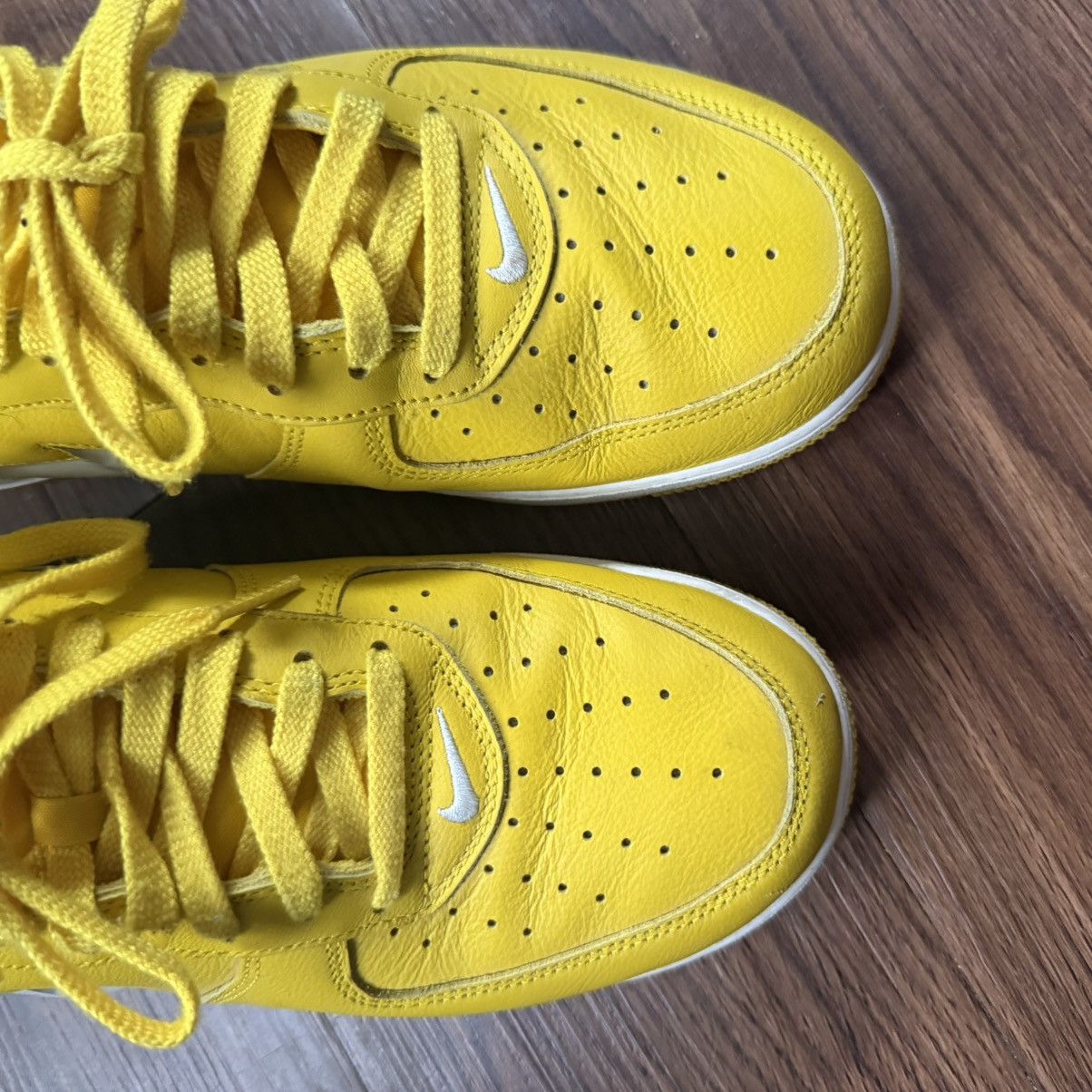 Nike Nike Air force 1 jewels Yellow Size US 10 / EU 43 - 2 Thumbnail