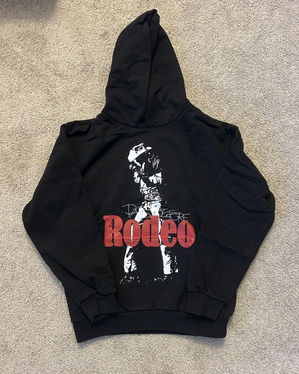 Travis Scott Rodeo Hoodie Size Large